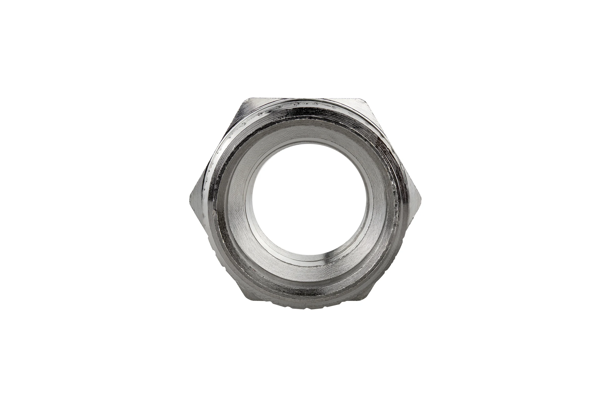 Футорка 3/4" х 3/8" сантехническая MPF переходник латунная никелированная наружная-внутренняя резьба ИС.072748
