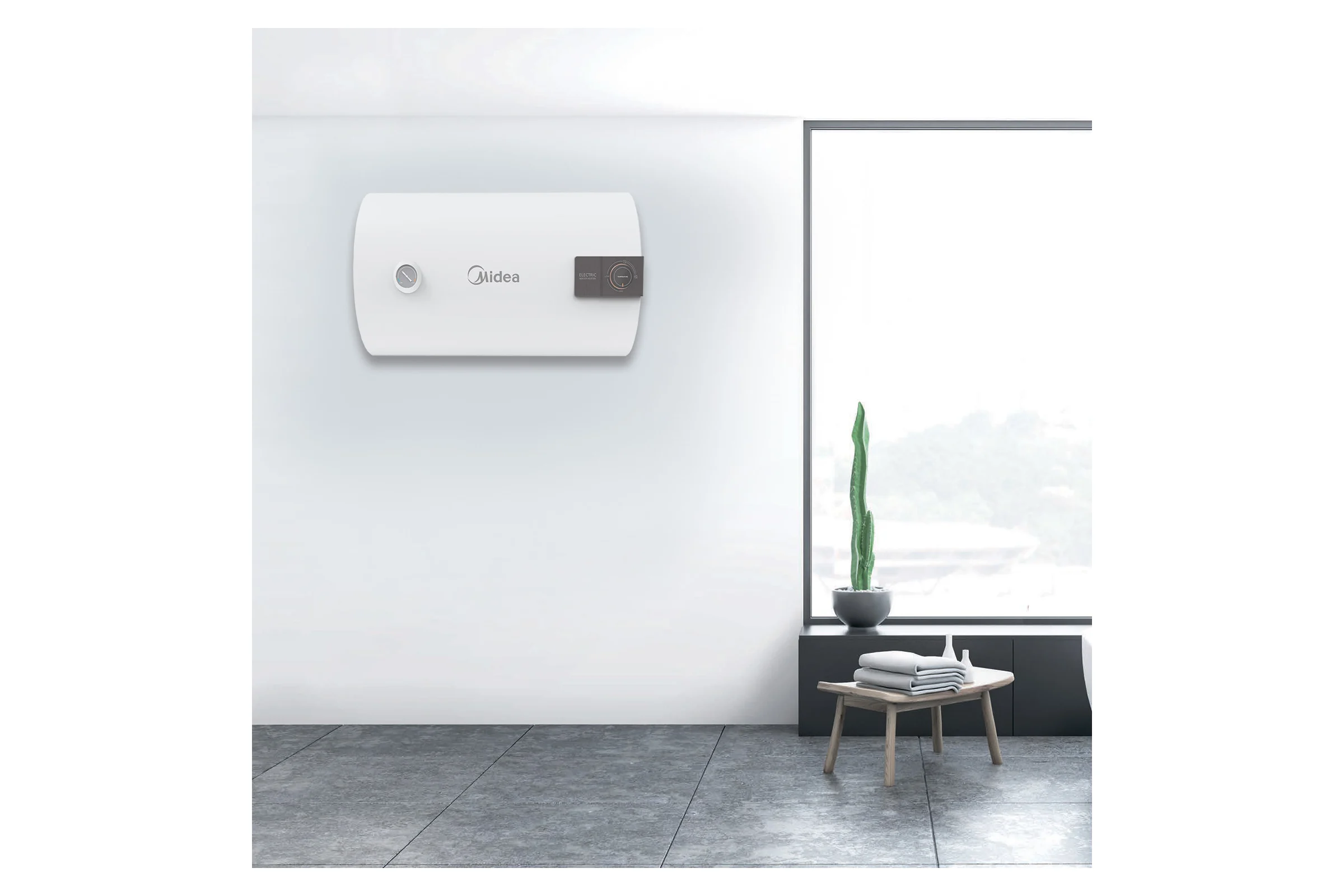 Электрический накопительный водонагреватель Midea MWH-5015-HRE