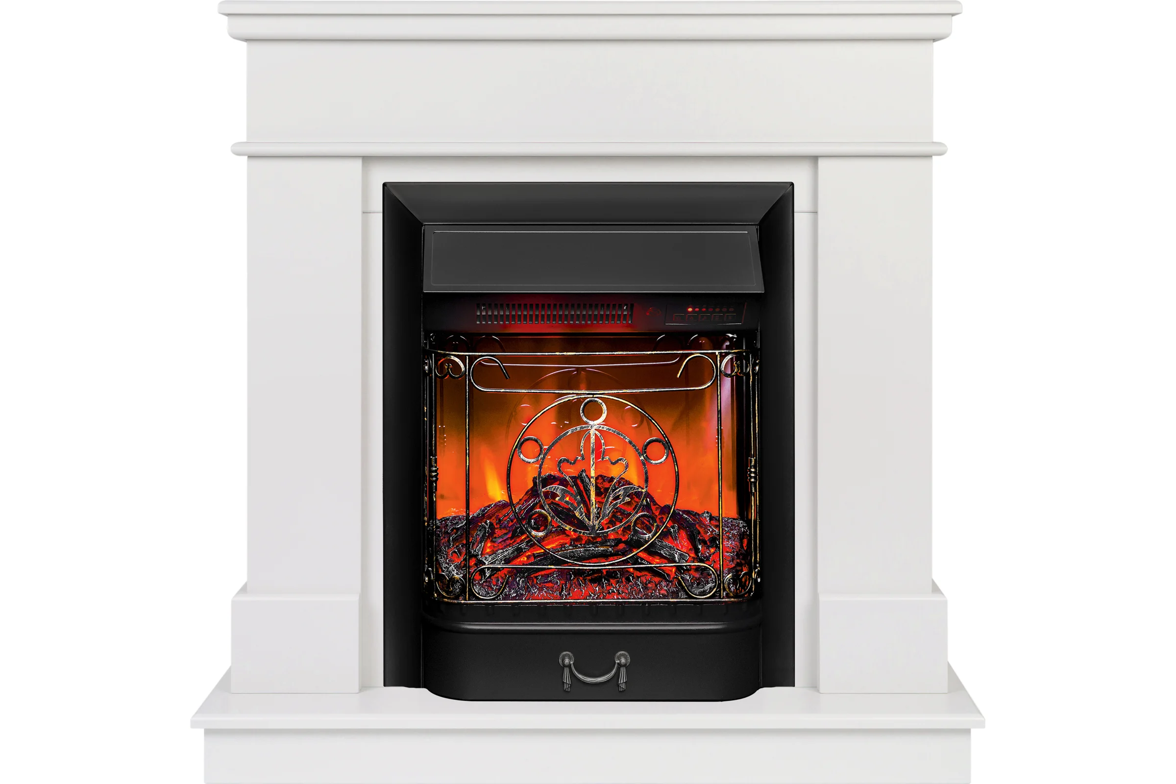 Каминокомплект RealFlame с пультом selena std wt-p512 + majestic lux bl 9911637