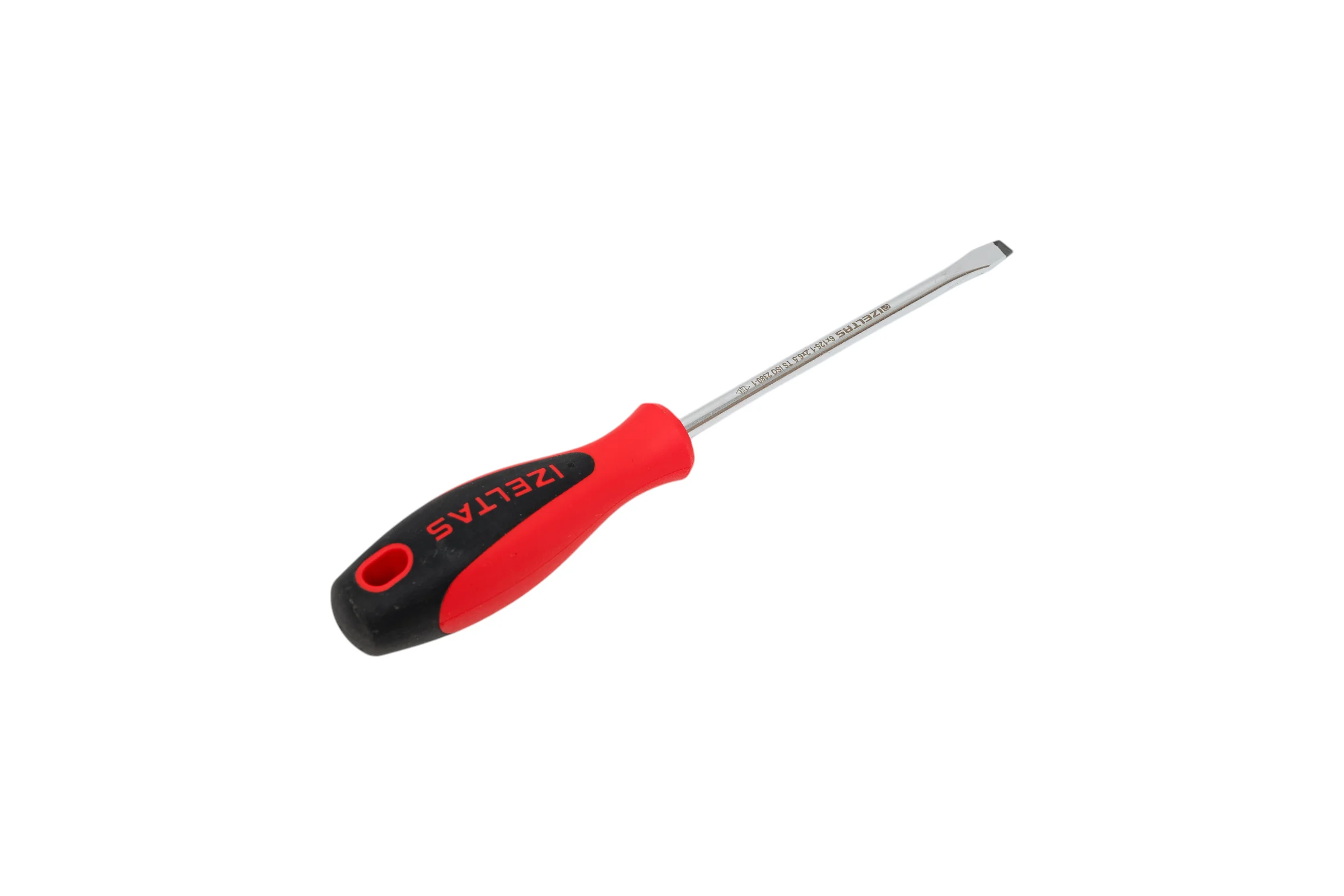 Отвертка с прямым шлицем 6х125мм IZELTAS ERGONOMIK 4350176125