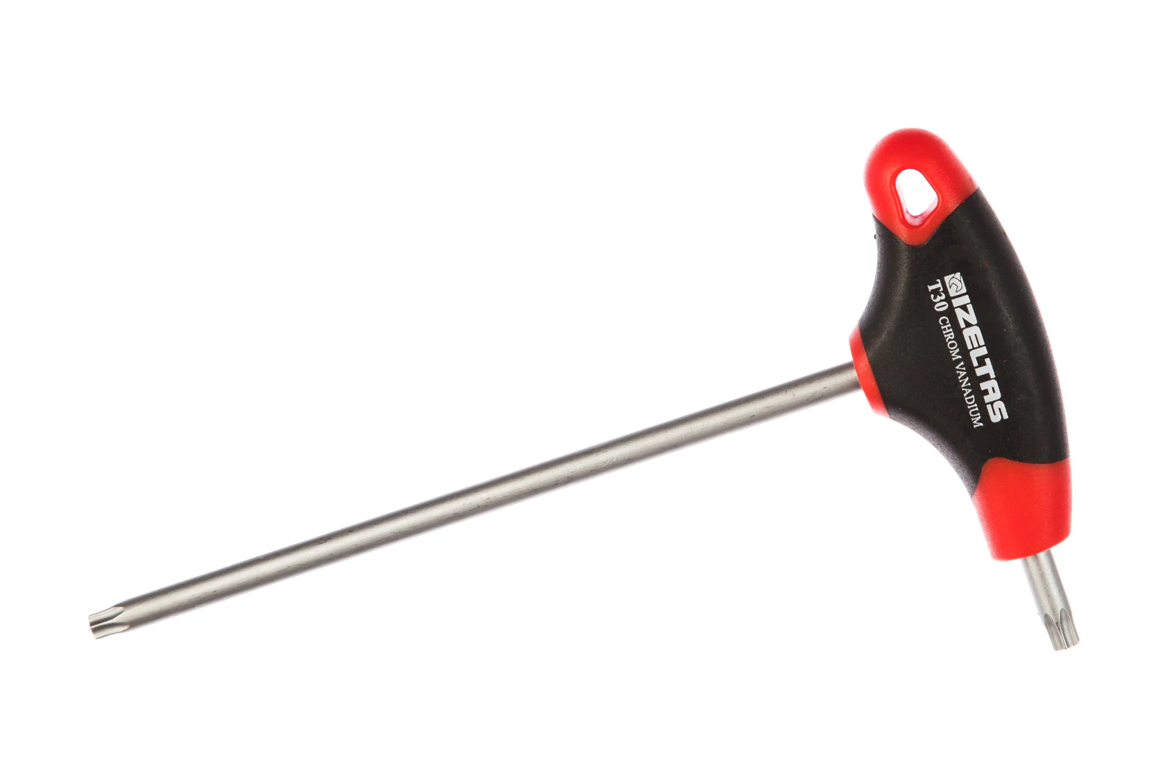 Т-образный ключ TORX 6-гранный с рукояткой T30 IZELTAS 4909220030