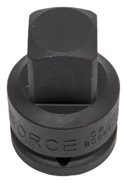 Адаптер ударный с 3/4" F на 1" M FORCE 80968MPB