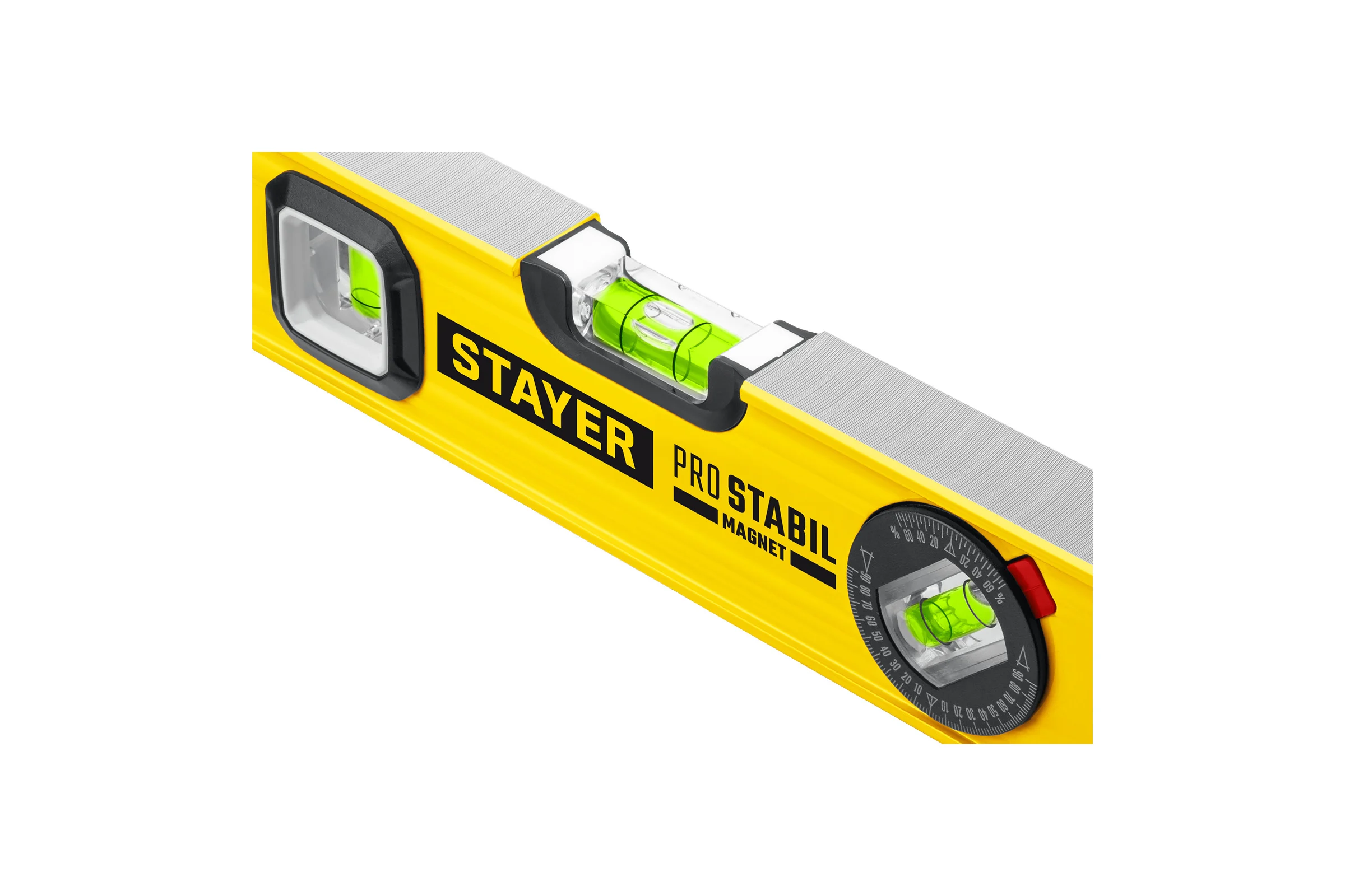 Уровень STAYER Professional магнитный с двумя фрезерованными поверхностями 400 мм 3480-040