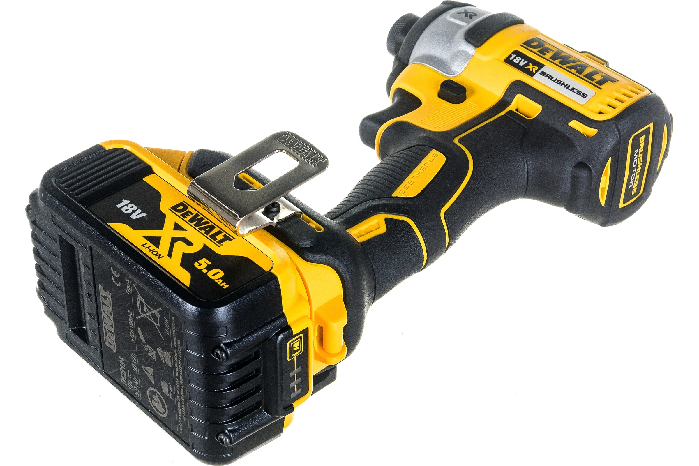 Бесщёточный импульсный шуруповерт Dewalt DCF887P2