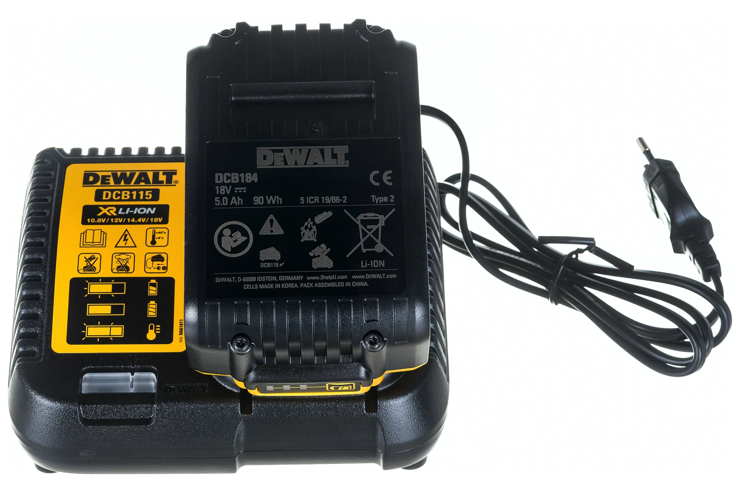 Бесщёточный импульсный шуруповерт Dewalt DCF887P2