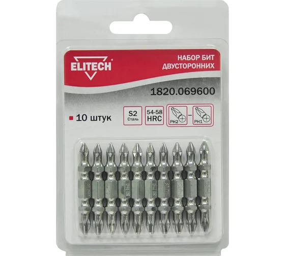 Набор бит 1820.069600 Elitech 189246