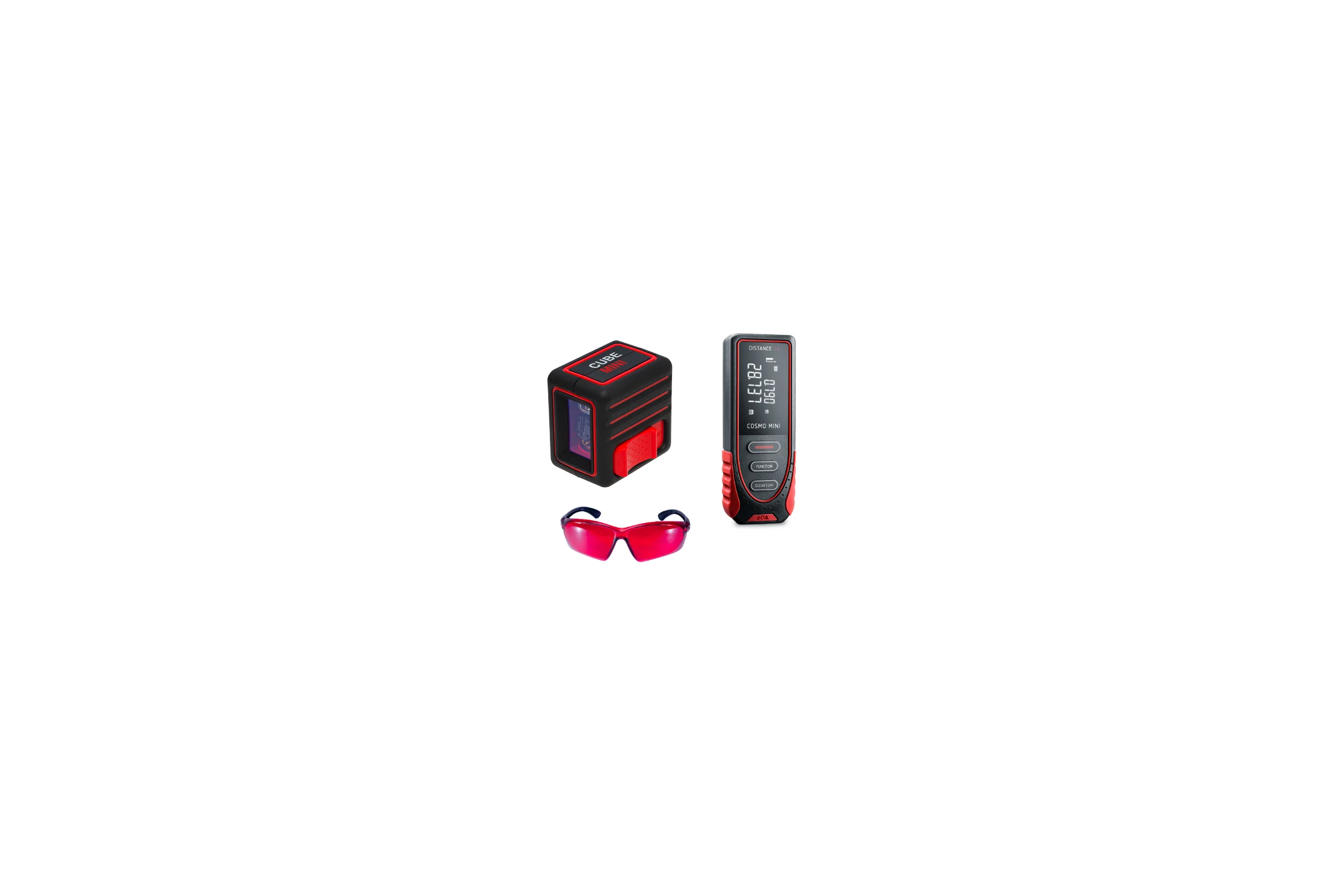 Комплект ADA Cube MINI Basic Edition + Cosmo MINI + VISOR RED Laser Glasses А00558