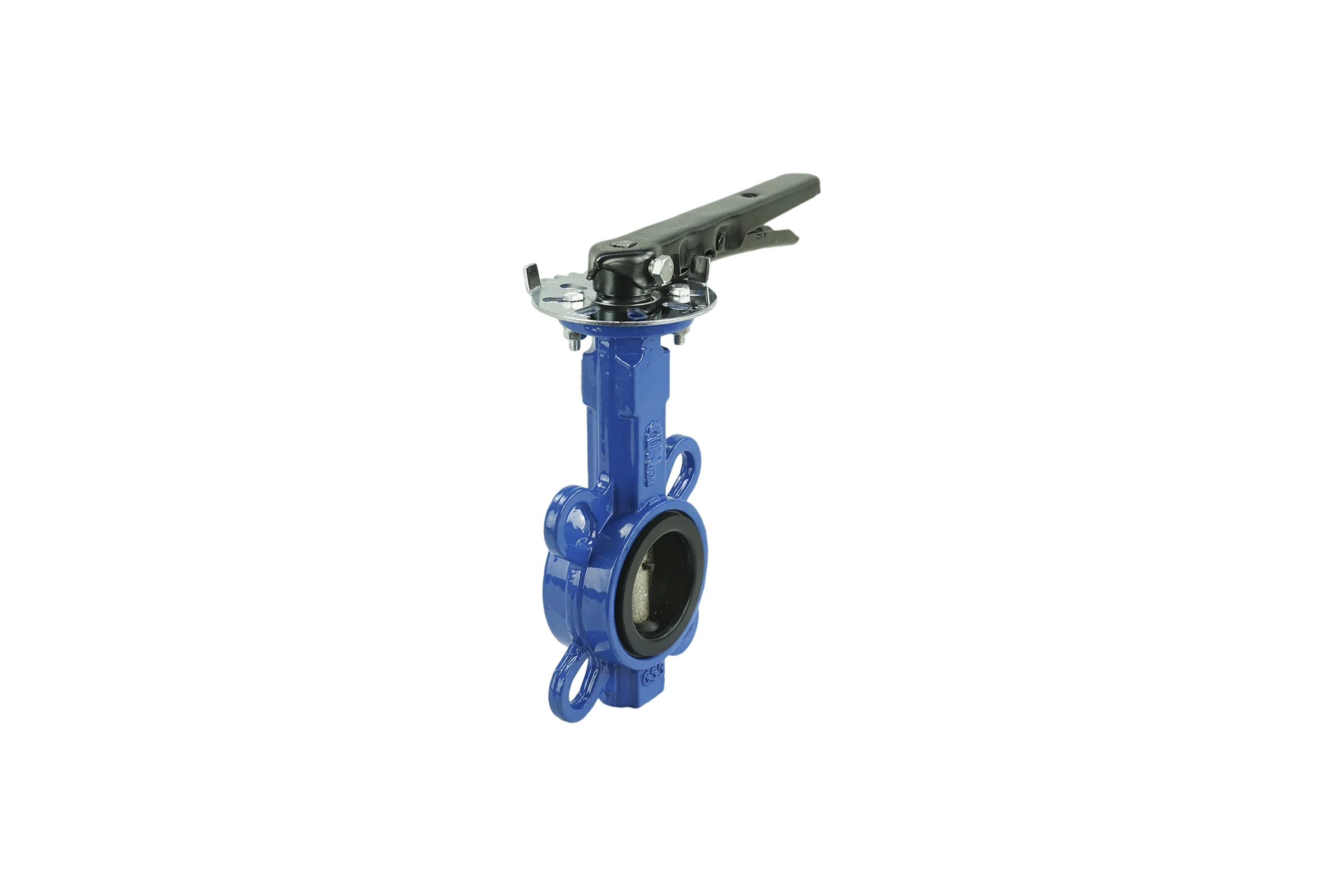Дисковый поворотный затвор DN.ru GGG50-GGG40-EPDM Ду50 Ру16 с рукояткой D050-08305
