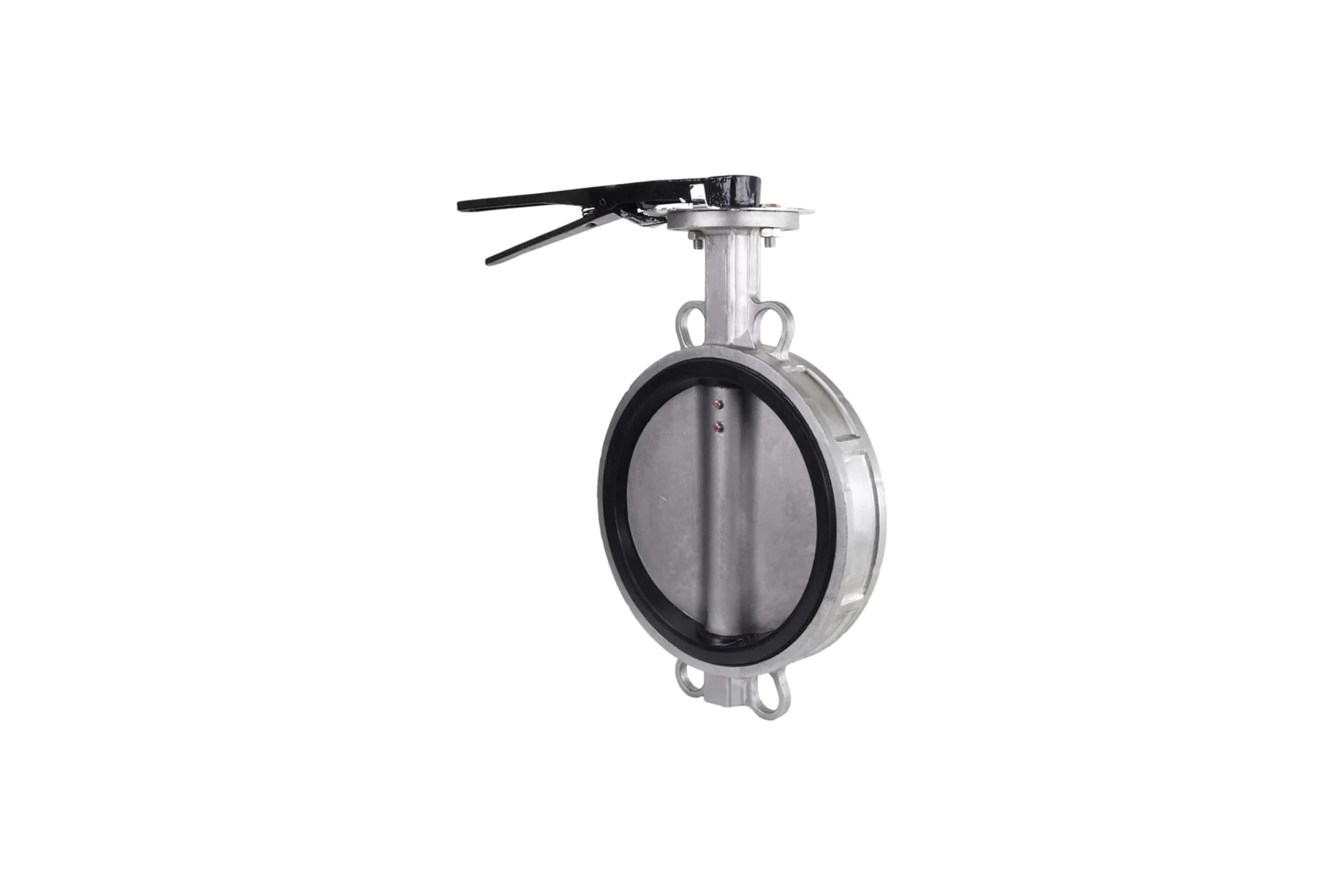 Дисковый поворотный затвор DN.ru 316l-316l-VITON Ду250 Ру16 с рукояткой D050-06564