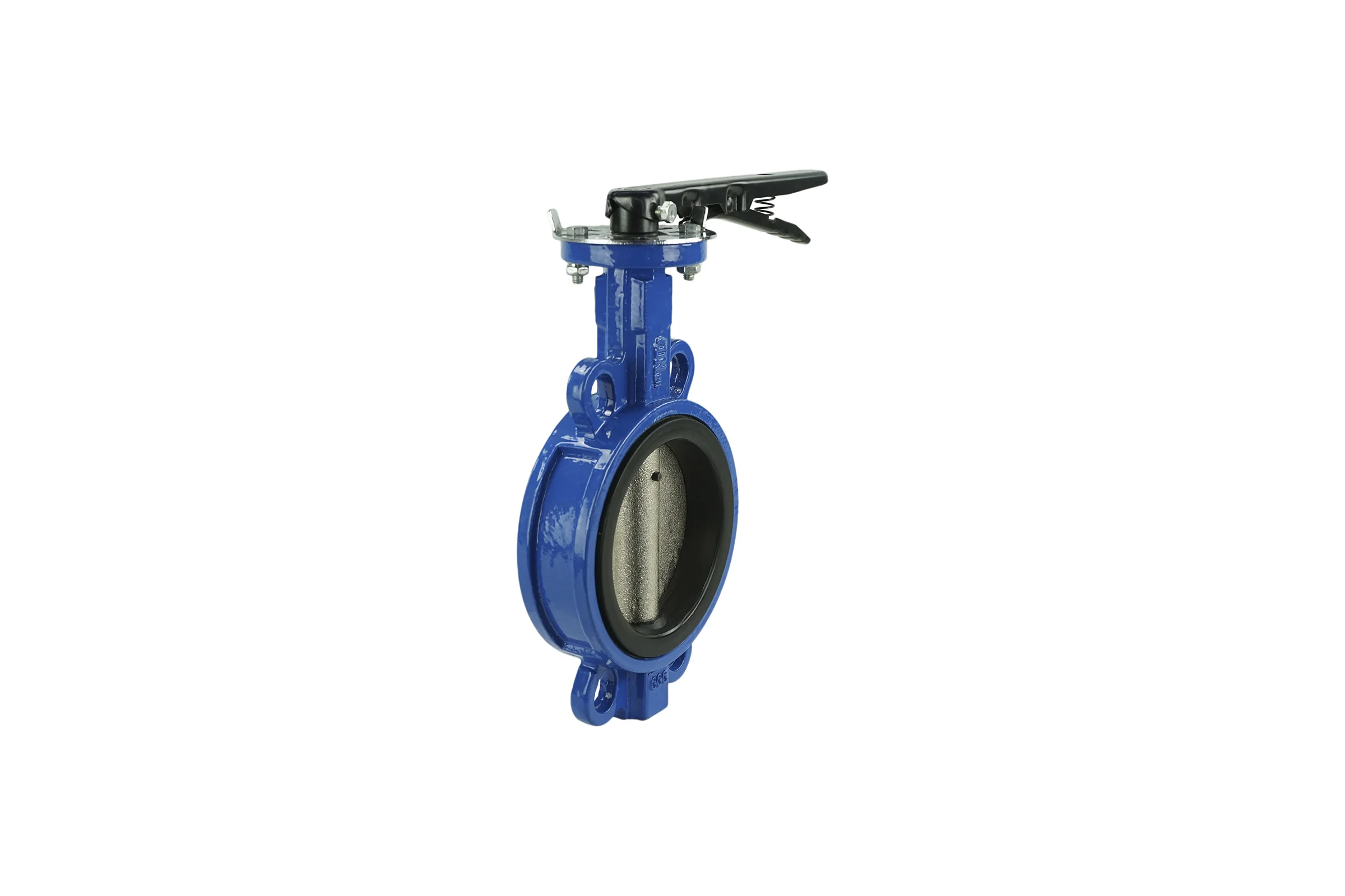 Дисковый поворотный затвор DN.ru GGG50-GGG40-EPDM Ду125 Ру16 с рукояткой D050-08309