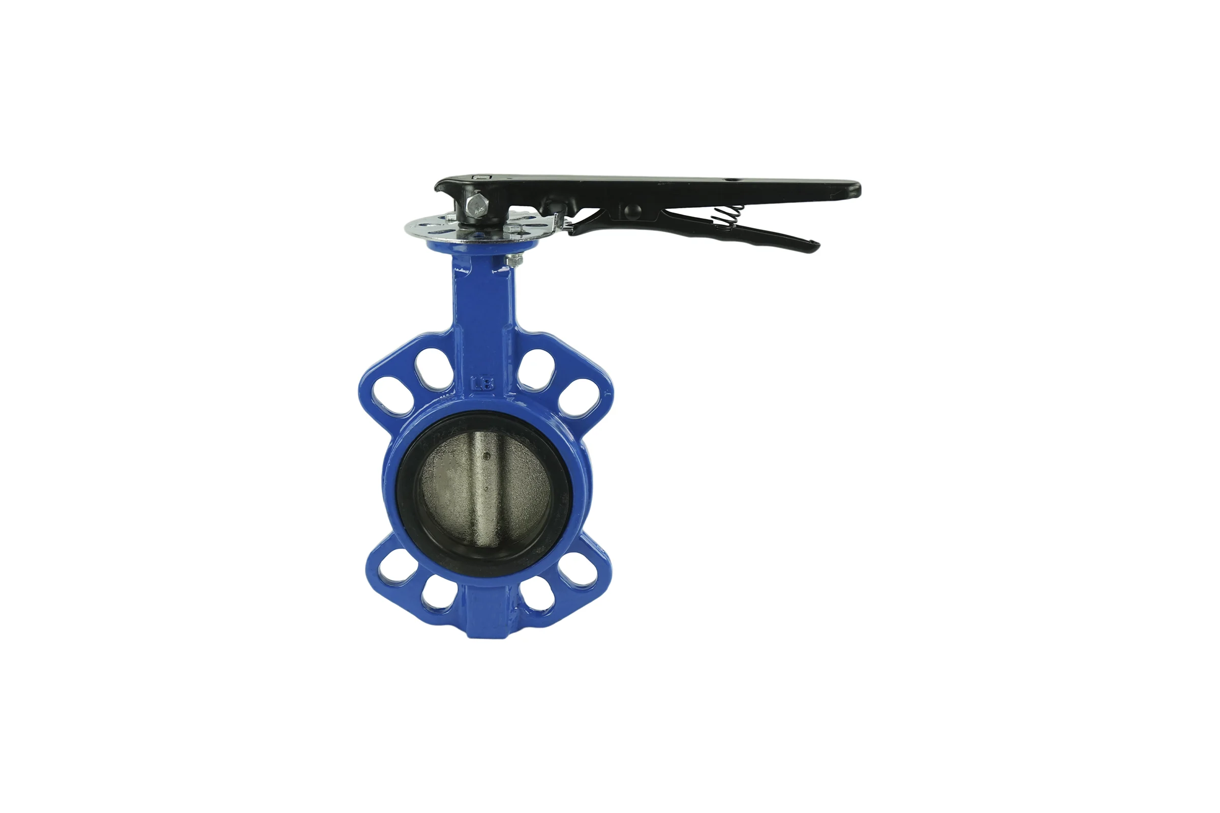 Дисковый поворотный затвор DN.ru GGG50-GGG40-EPDM Ду80 Ру16 с рукояткой D050-08307