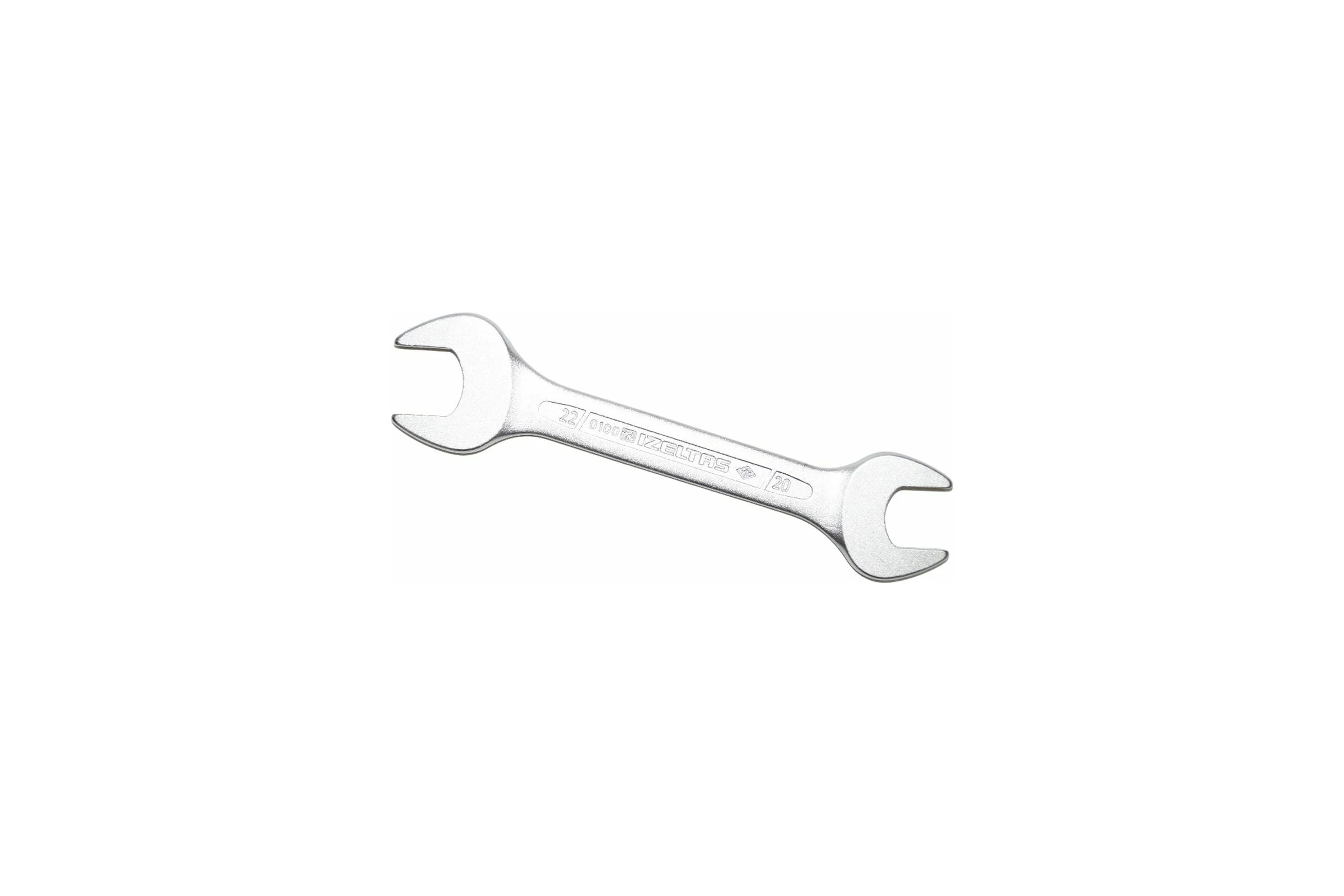 Ключ рожковый двусторонний IZELTAS 20х22мм , 100012022