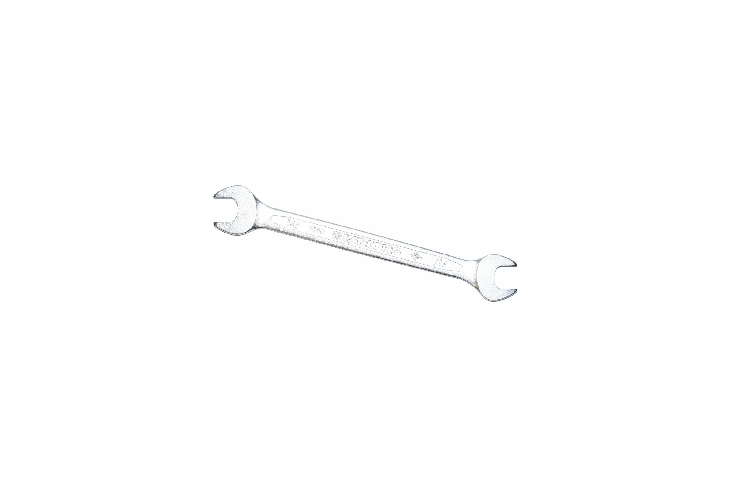 Ключ рожковый двусторонний IZELTAS, удлиненный 13х14мм , 130011314