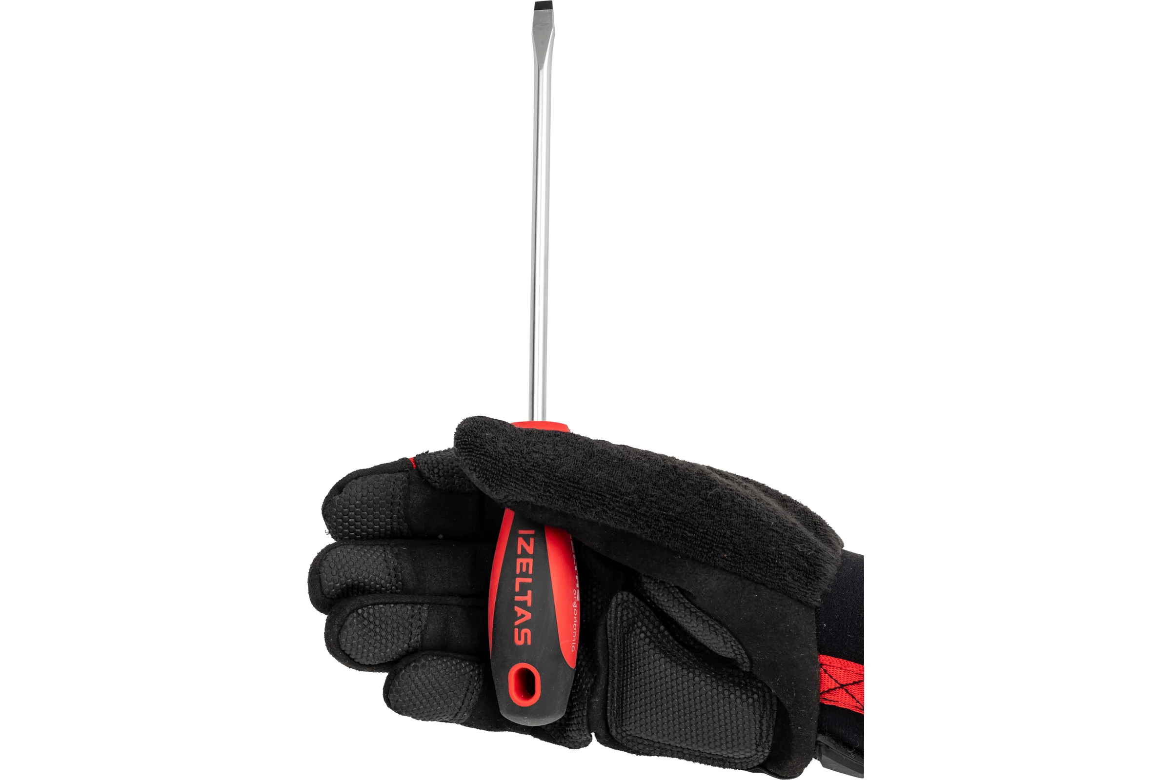 Отвертка с прямым шлицем ERGONOMIK 6х150мм IZELTAS 4350176150