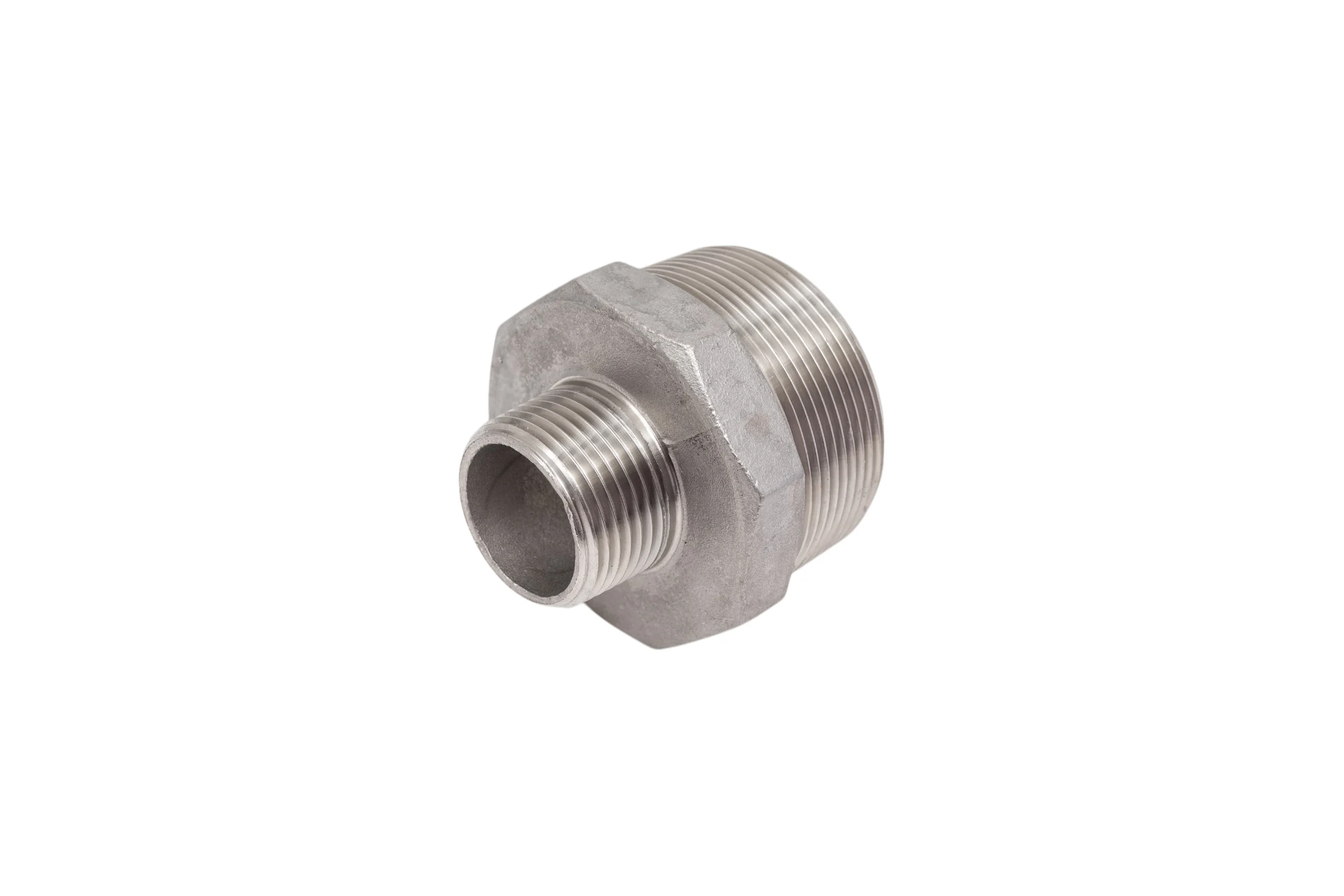 Переходной нержавеющий ниппель TITAN LOCK (AISI304) 2" x 1", НР/НР TL2-1RM