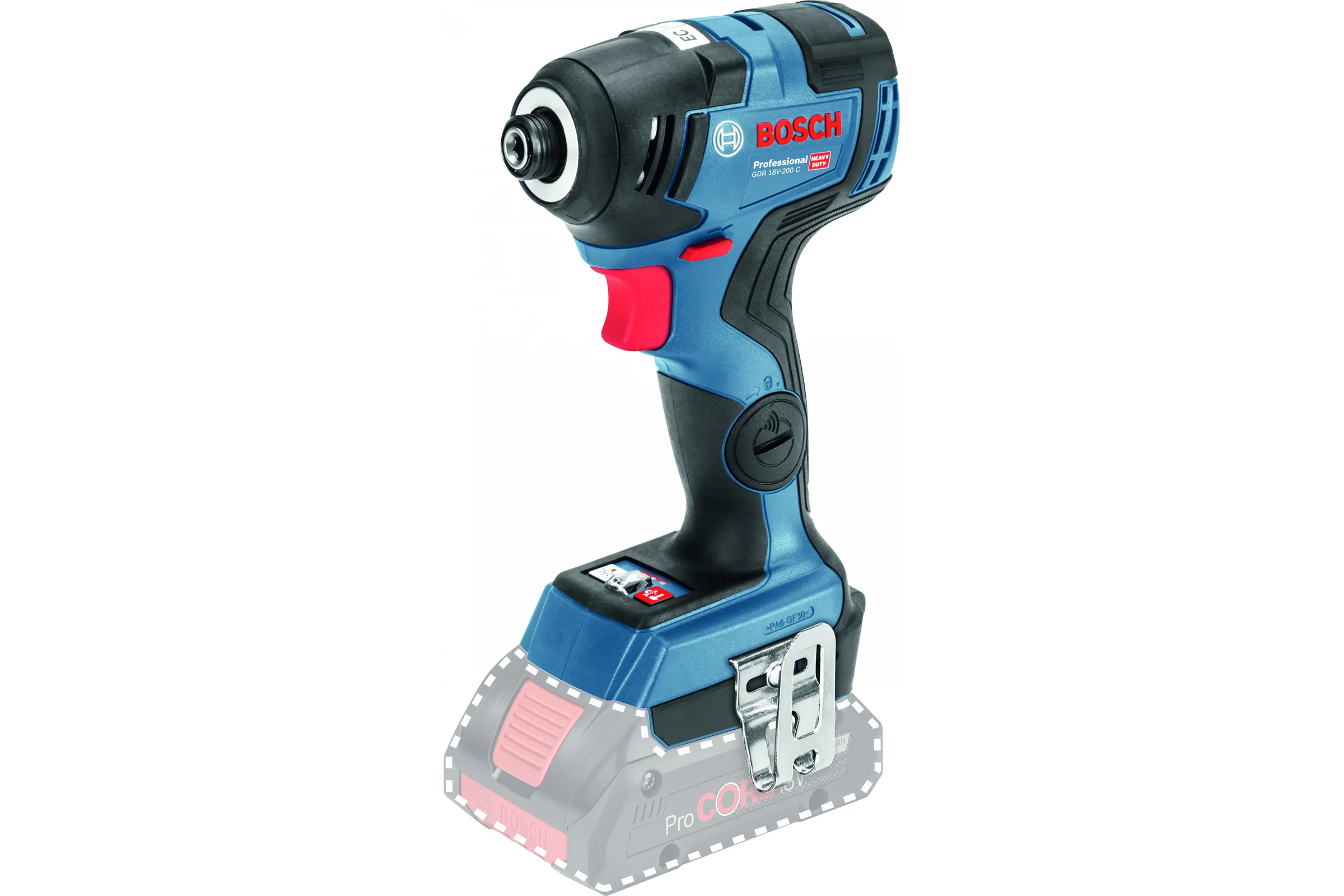 Аккумуляторный ударный гайковерт Bosch GDR 18V-200 C 0.601.9G4.104