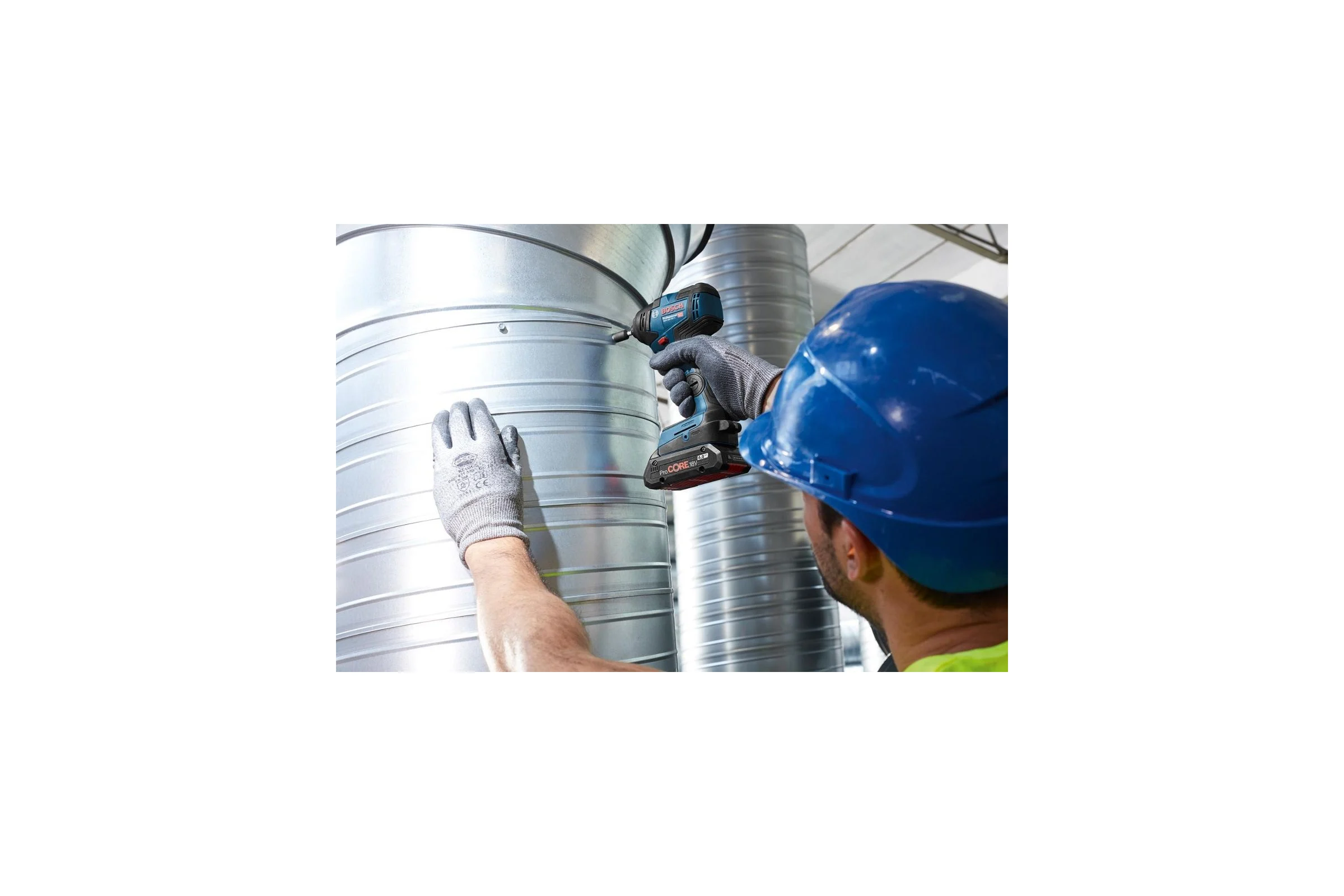 Аккумуляторный ударный гайковерт Bosch GDR 18V-200 C 0.601.9G4.104