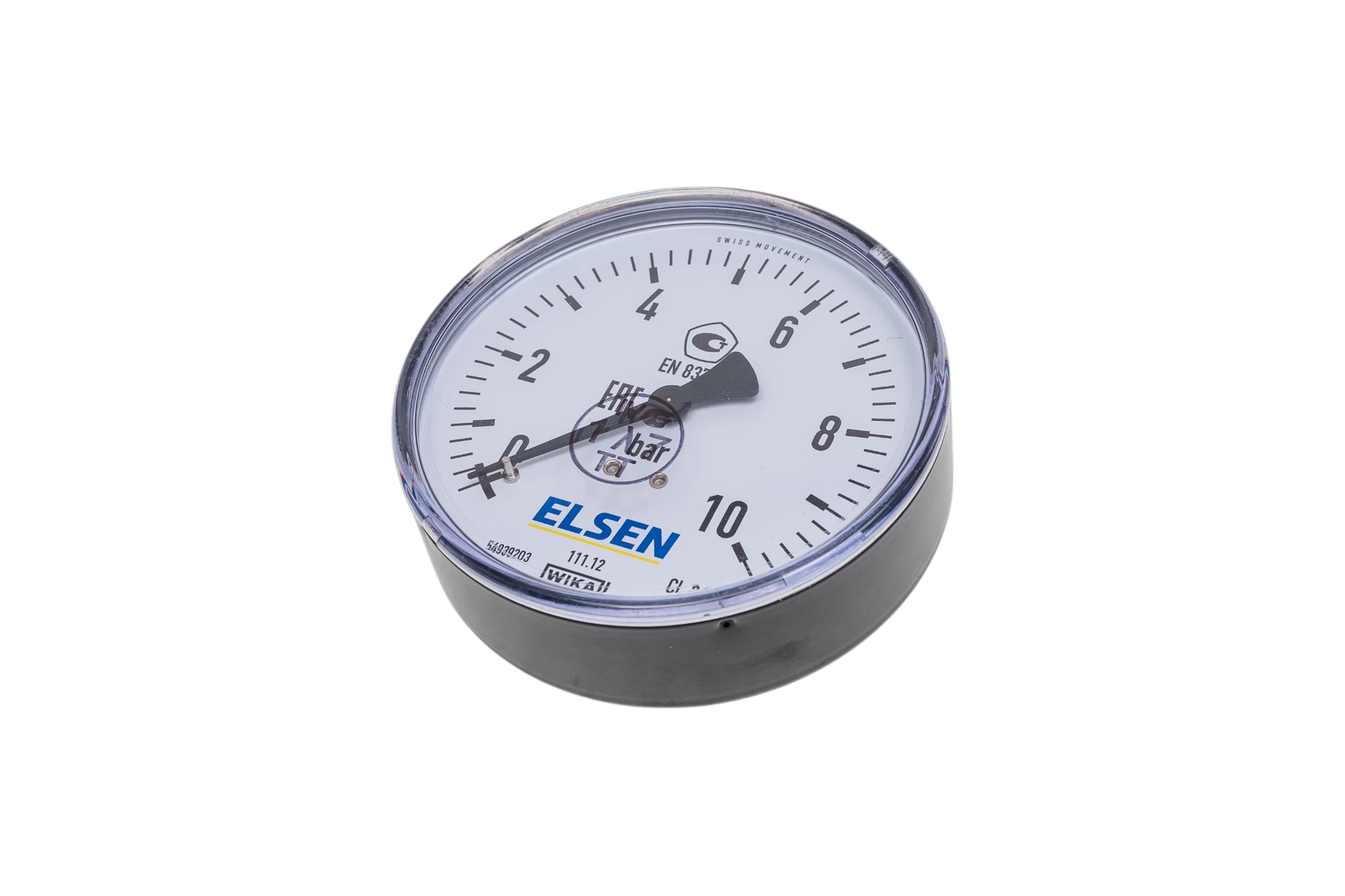 Манометр ELSEN -100, 1/4, Н, осевой, PN, бар-0-10 36555028