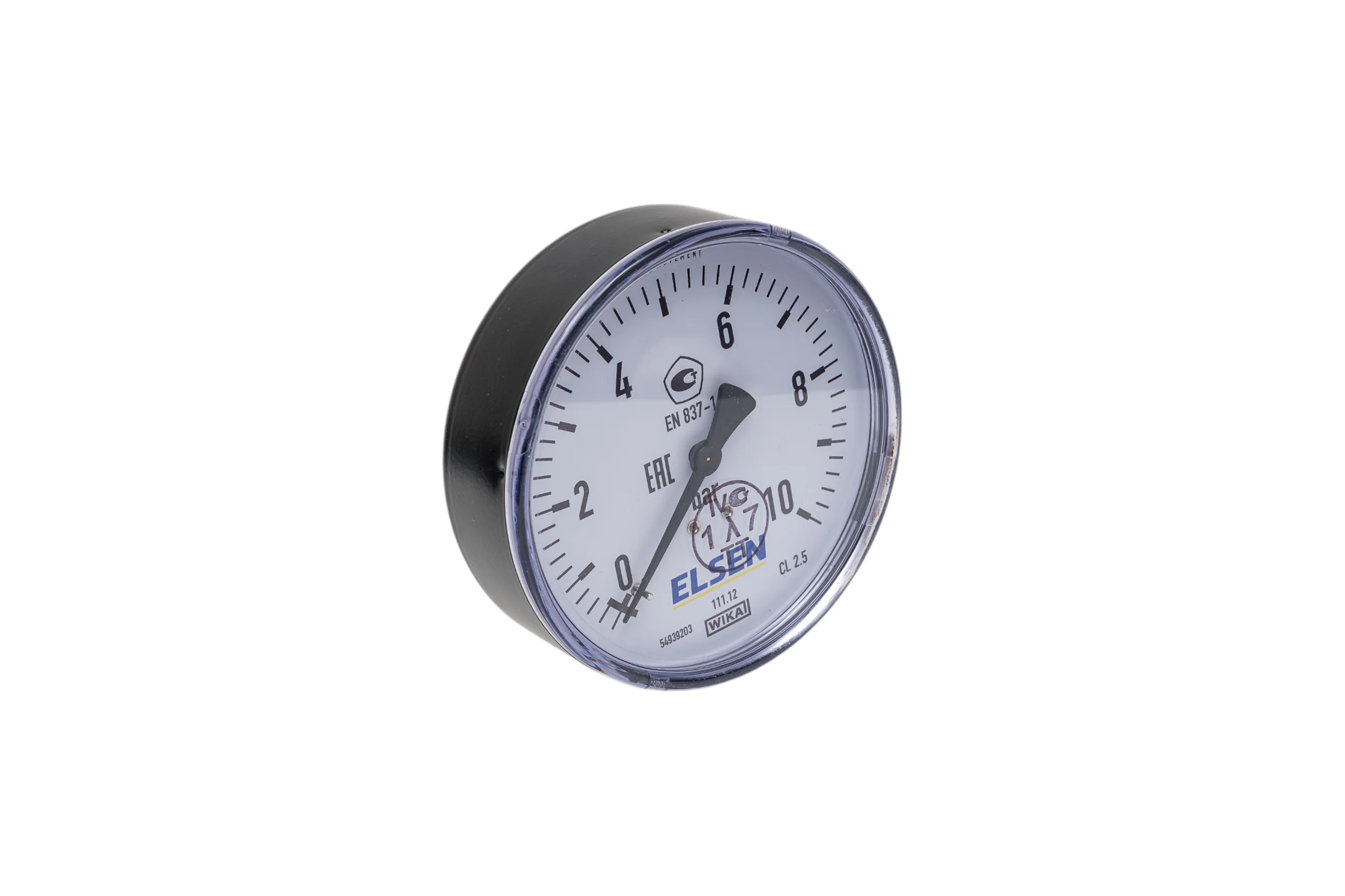 Манометр ELSEN -100, 1/4, Н, осевой, PN, бар-0-10 36555028