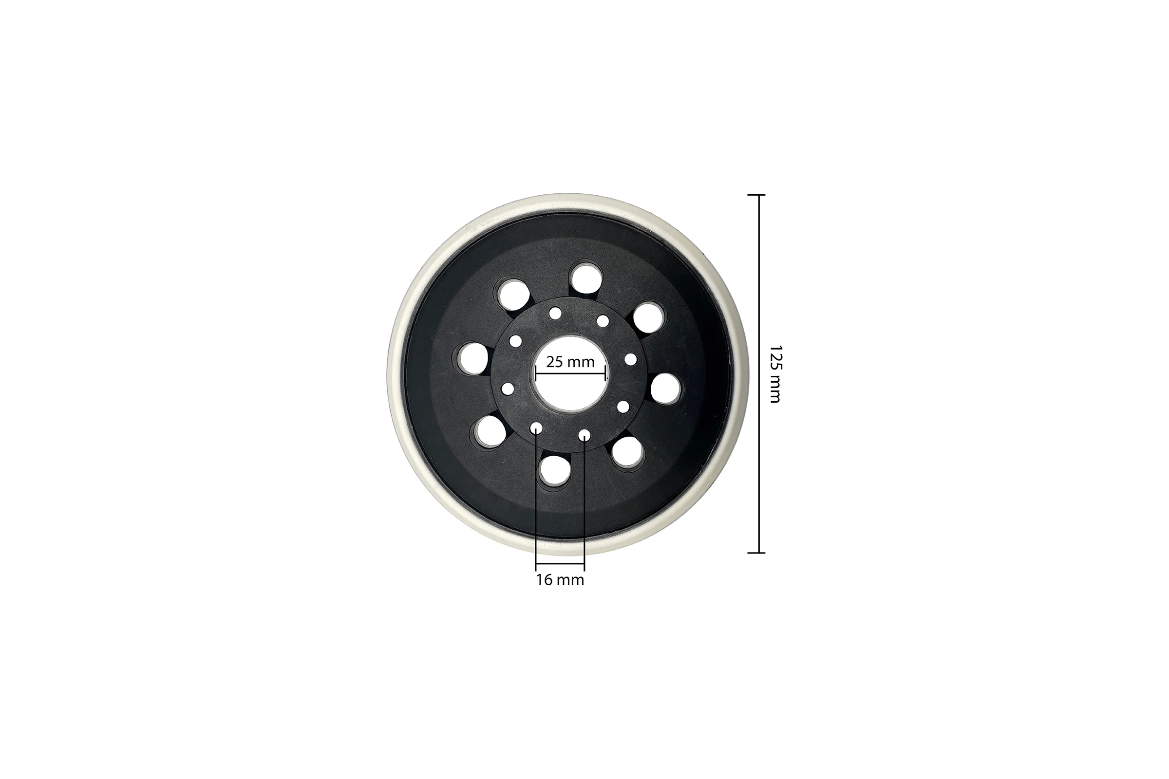 Платформа 125 мм для BOSCH GEX125-1A/AE UNITED PARTS 90-0364