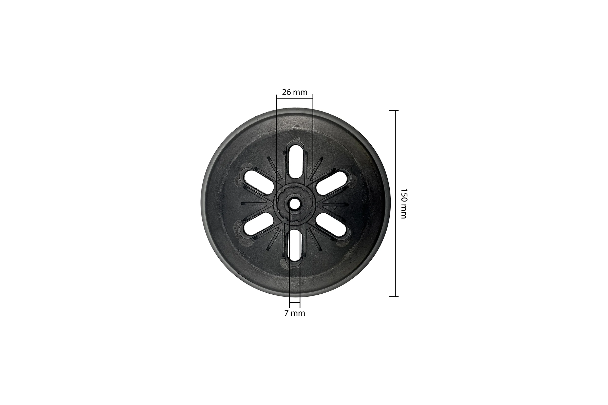 Платформа 150 мм для BOSCH GEX150 UNITED PARTS 90-0371
