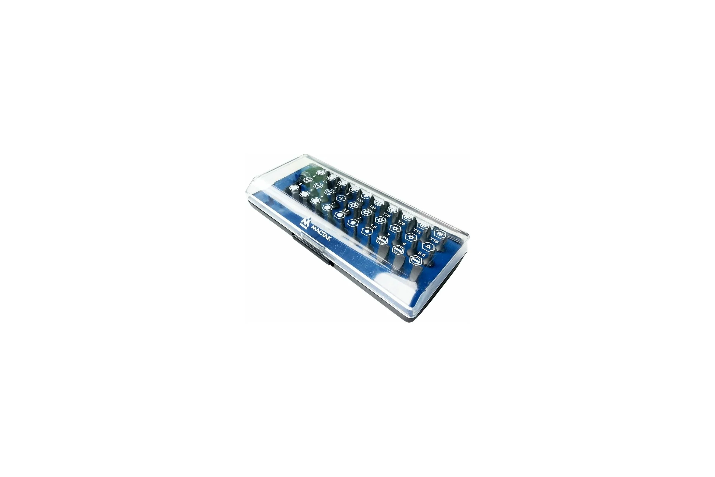 Набор вставок МАСТАК 1/4", 31 предмет 058-00031C
