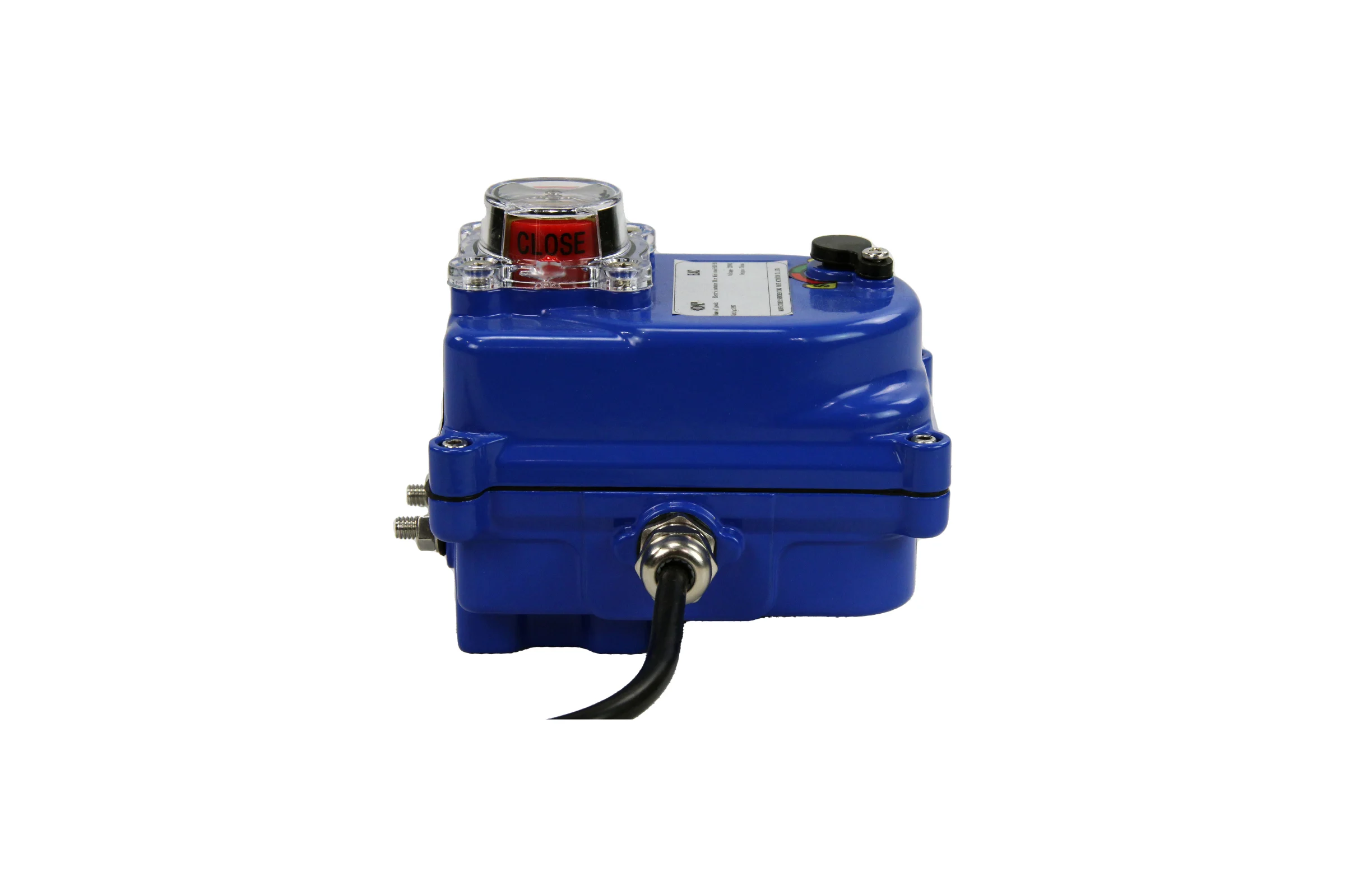 Четвертьоборотный электропривод DN.ru 003 blue 220в D300-00710