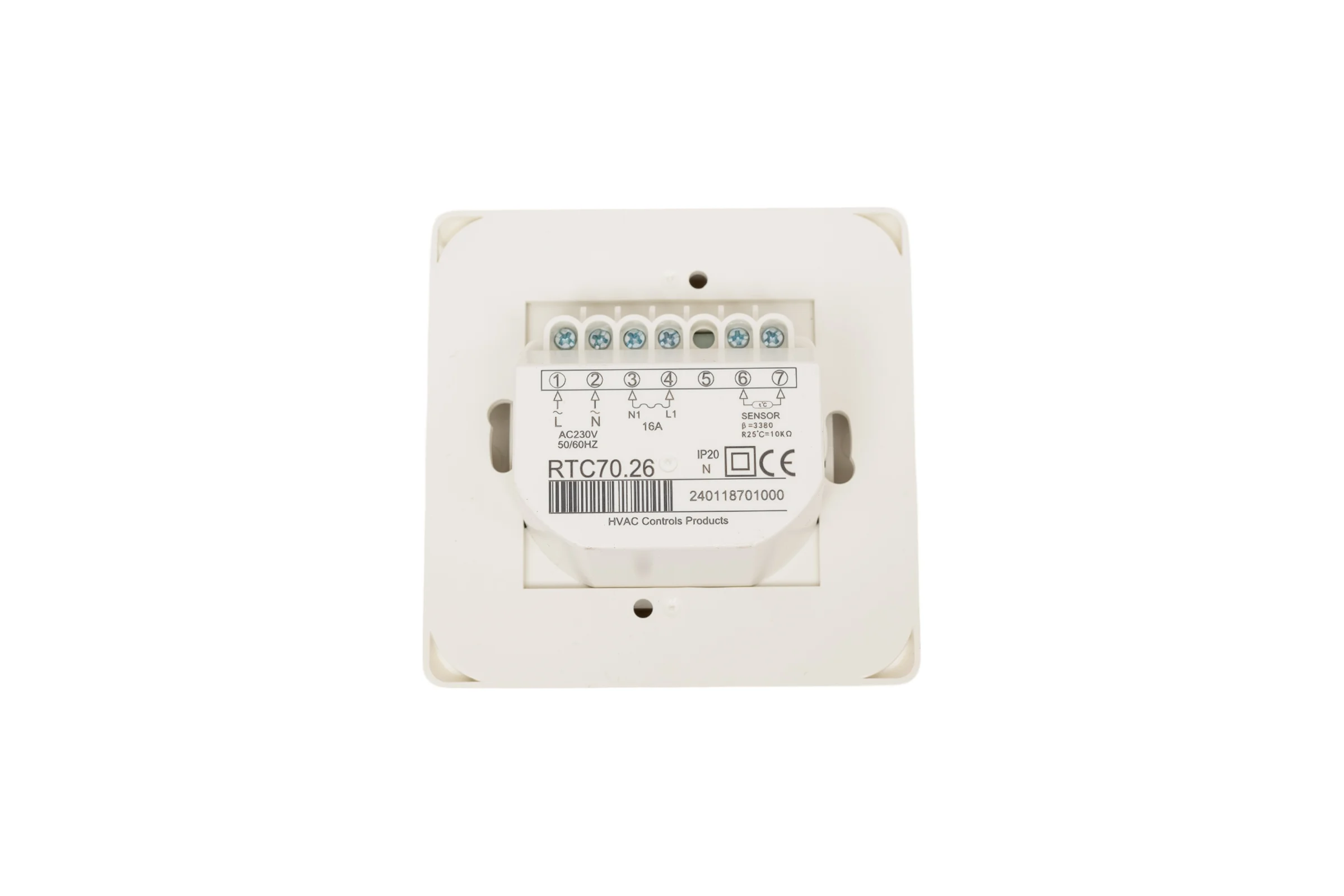 Терморегулятор EASTEC (3.5 кВт) кремовый RTC 70.26 cream