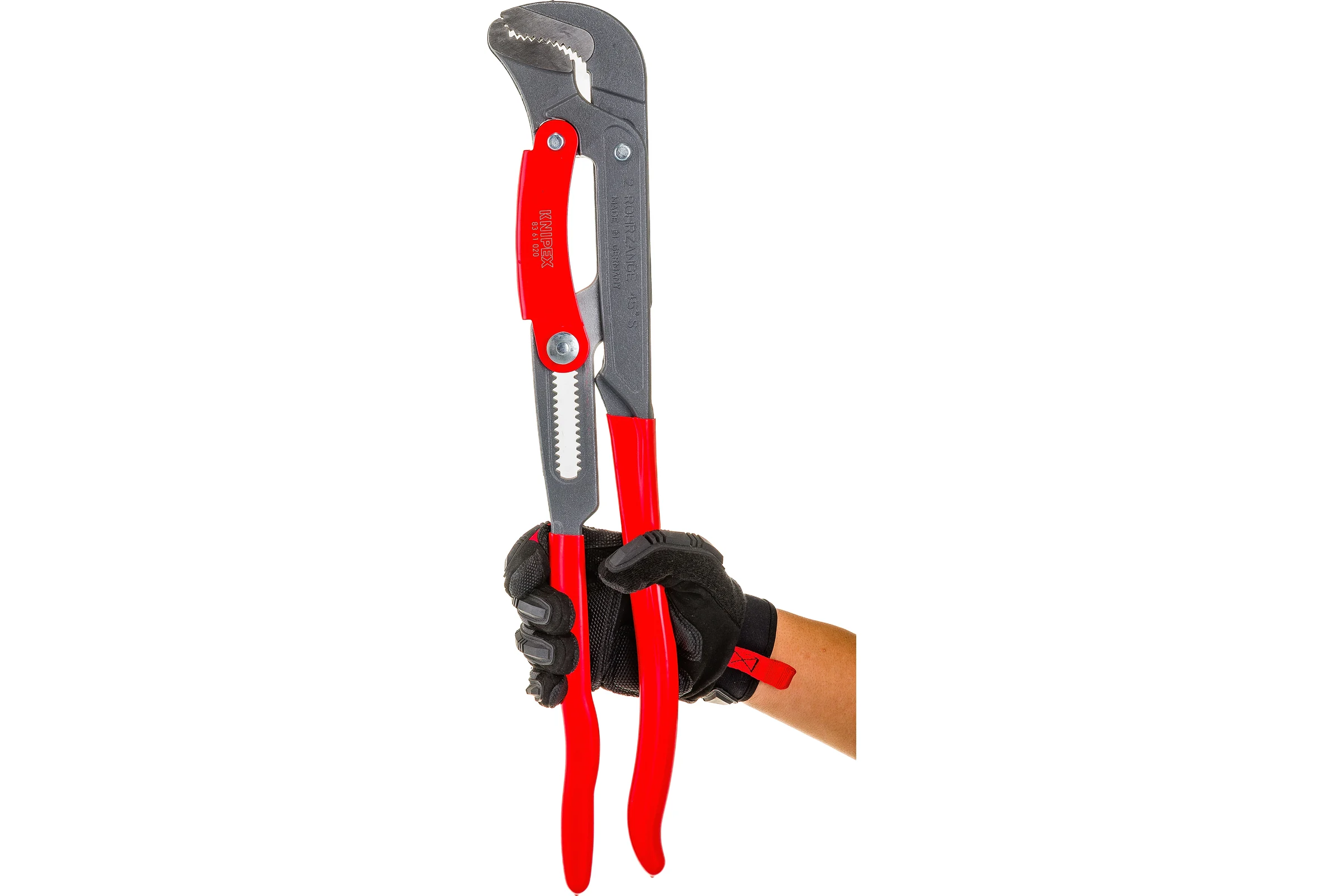 Трубные клещи, губки S-образной формы KNIPEX KN-8361020