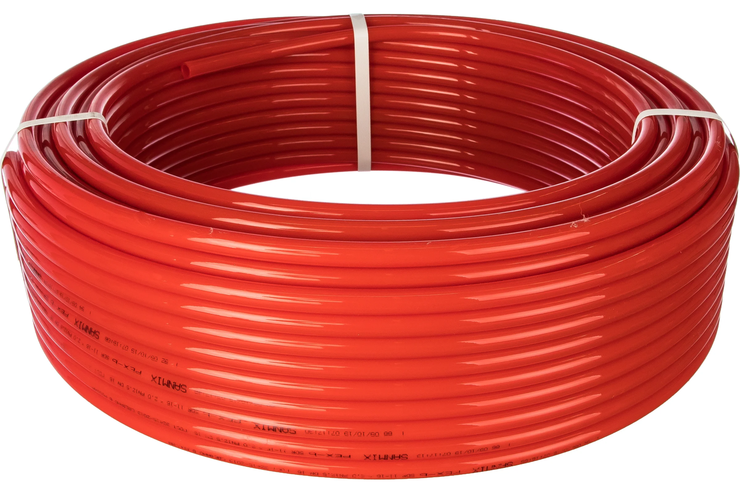 Труба для тёплого пола SANMIX PEX-В 16х2.0 мм, 100 м бухта, из сшитого полиэтилена