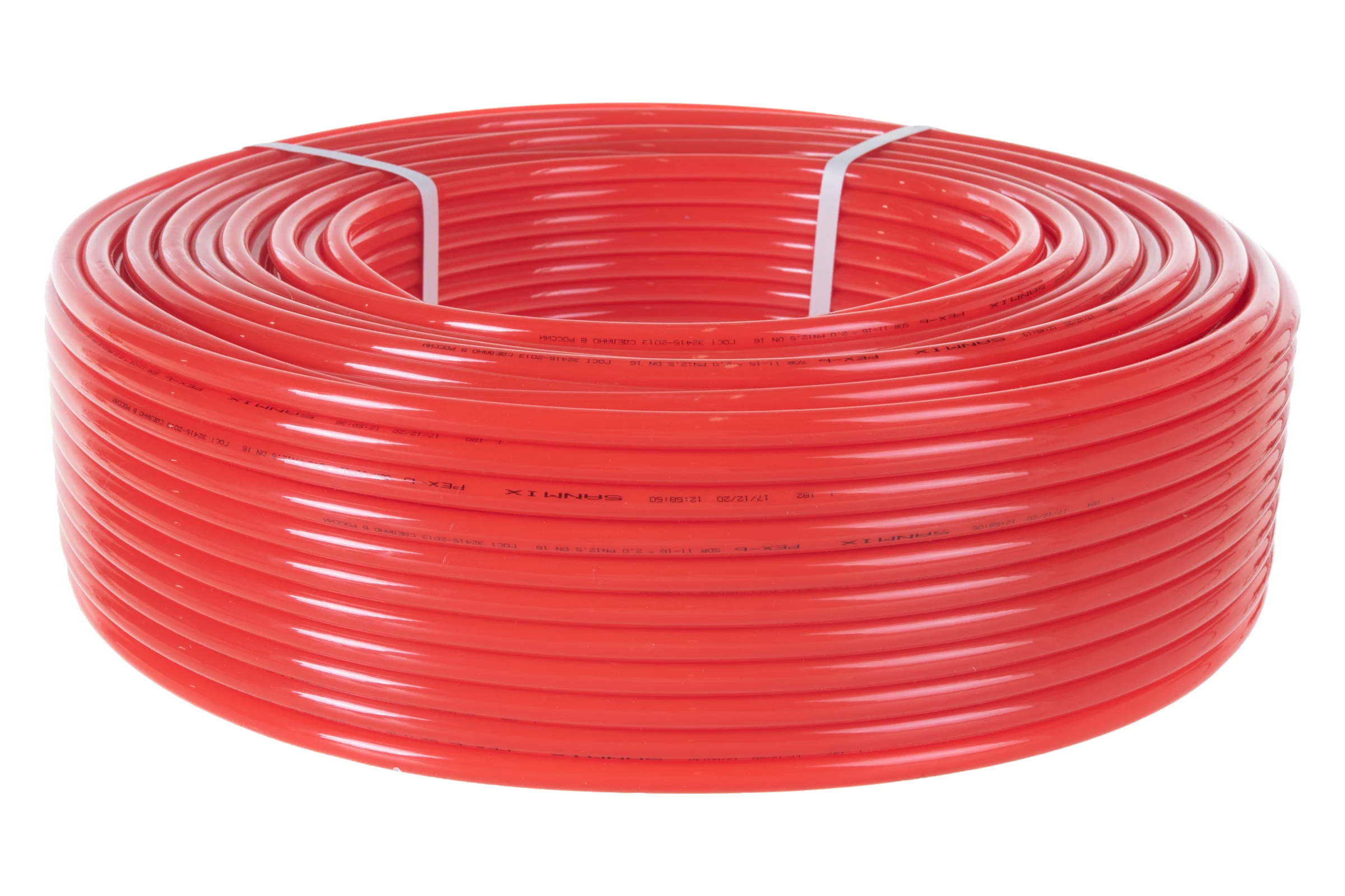 Труба для тёплого пола SANMIX PEX-В 16х2.0 мм, 200 м бухта, из сшитого полиэтилена