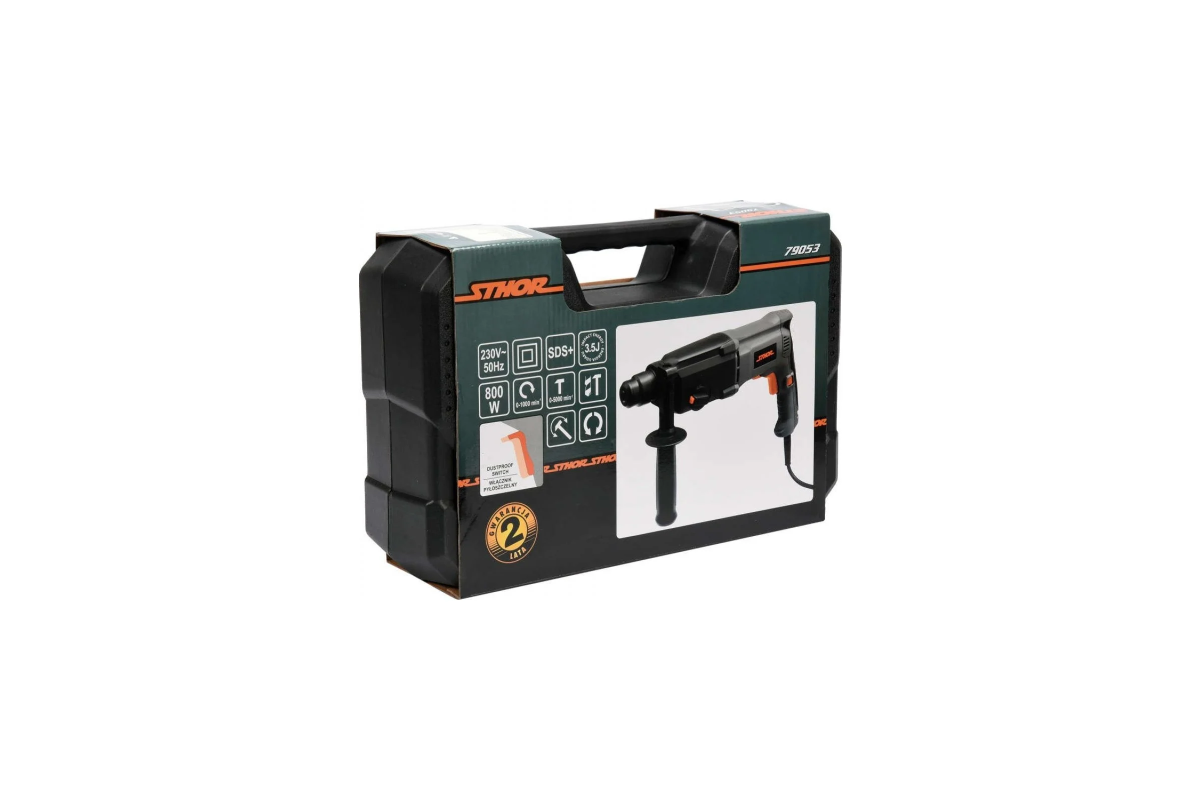 Перфоратор STHOR SDS PLUS 800 Вт 79053