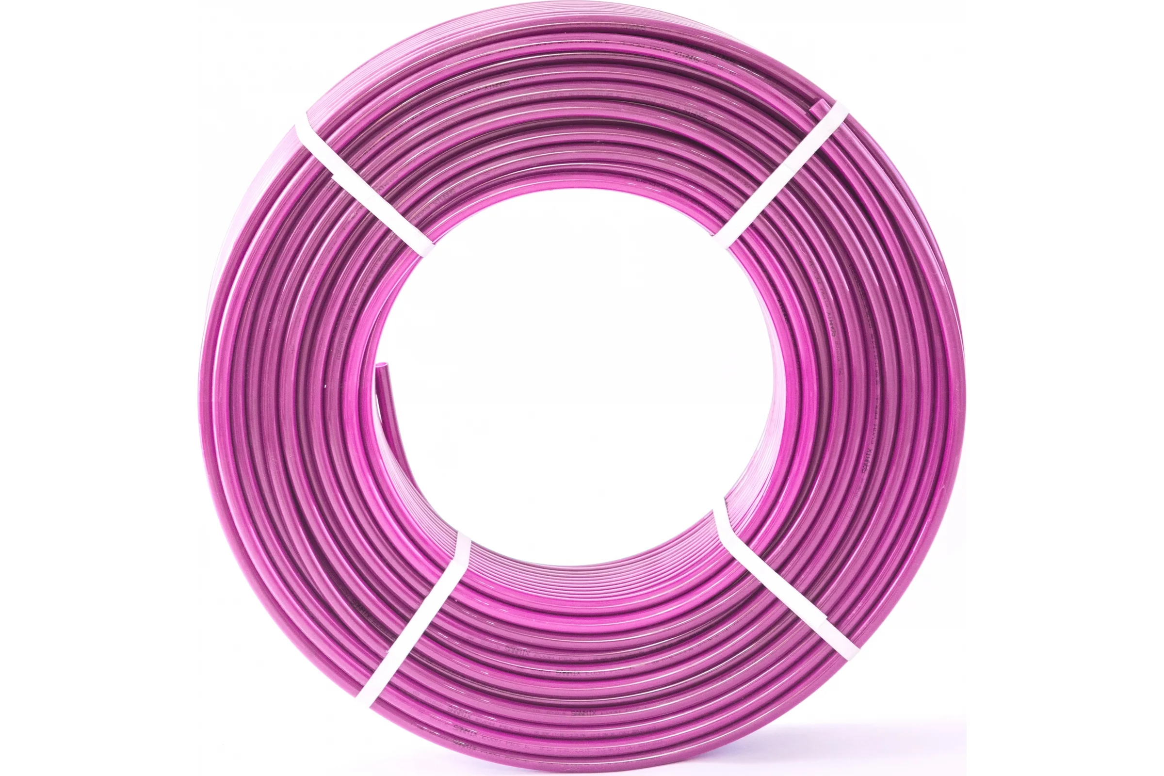 Труба для тёплого пола SANMIX PEX-EVOH 20х2.0 мм, 100 м бухта, из сшитого полиэтилена