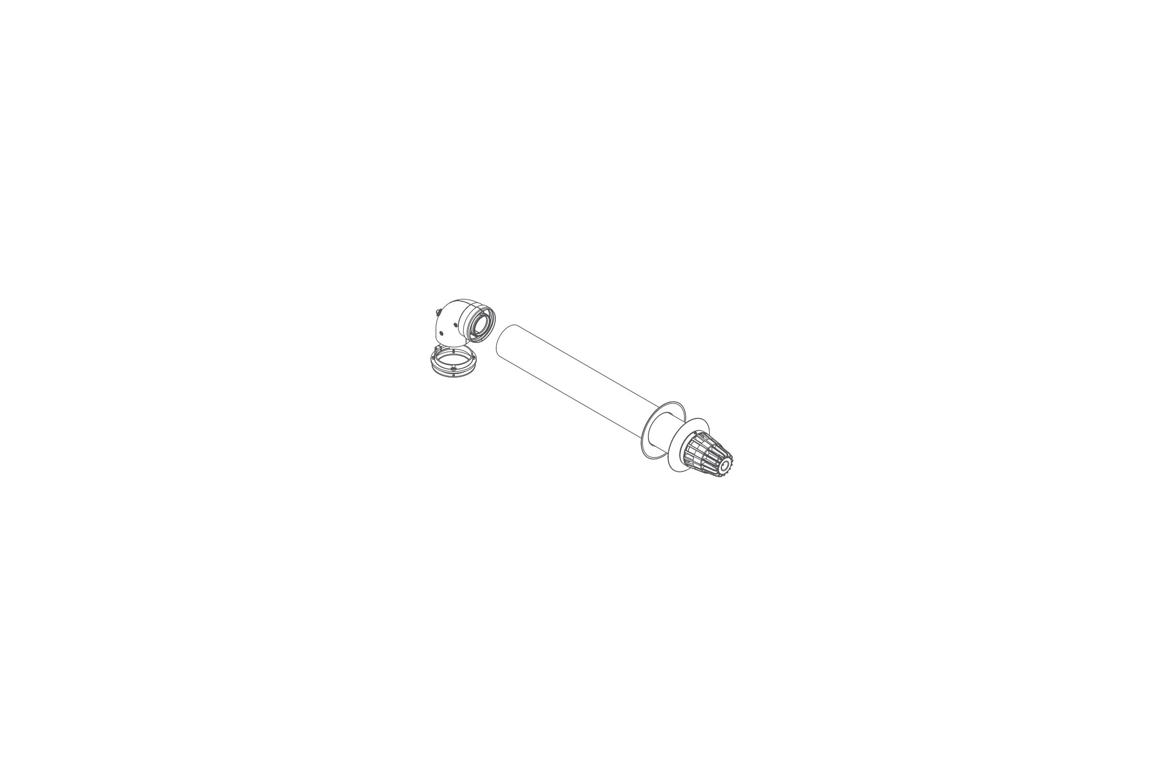 Коаксиальный комплект 60/100L El, Bs, F, NF, U Royal Thermo НС-1012321