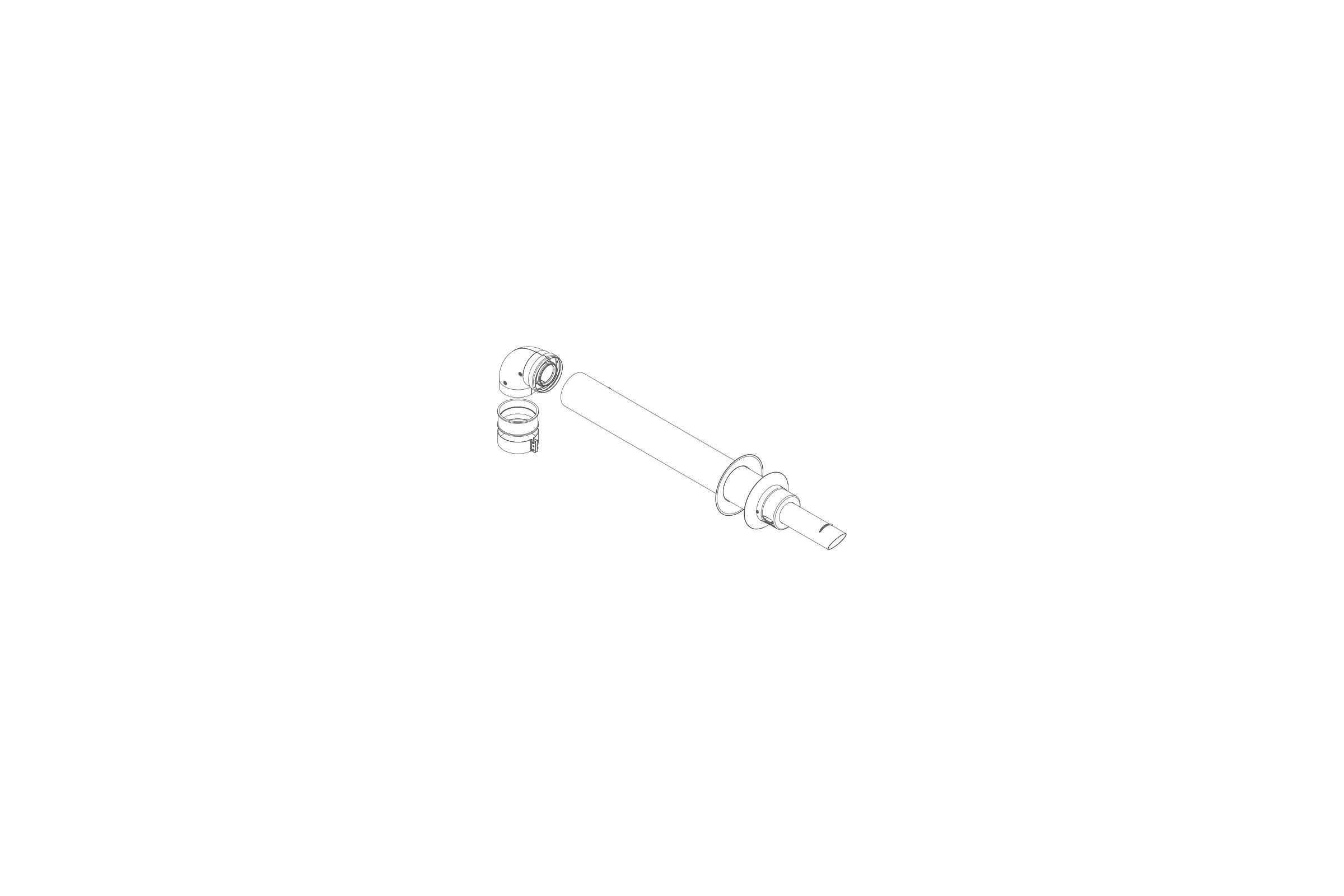 Коаксиальный утепленный комплект 60/100L Bx Royal Thermo НС-1017045