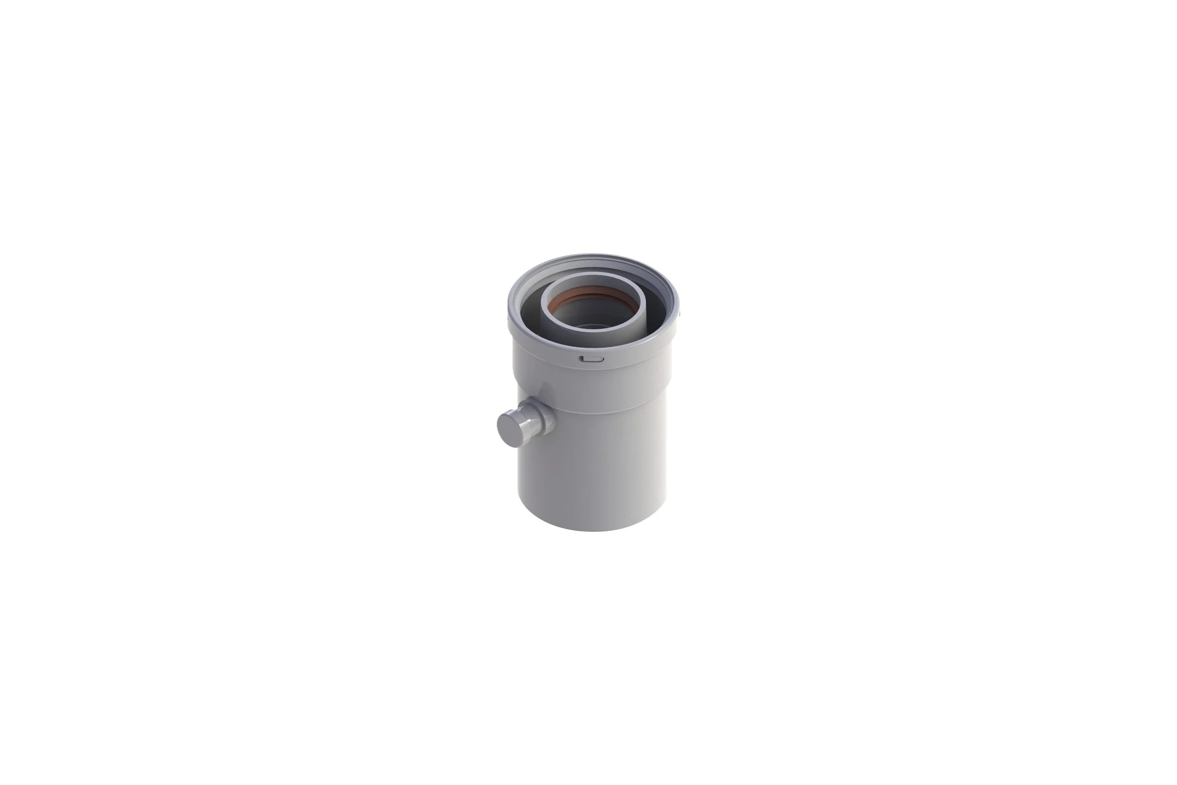 Конденсатоотводчик горизонтальный 60/100 Royal Thermo НС-0078702