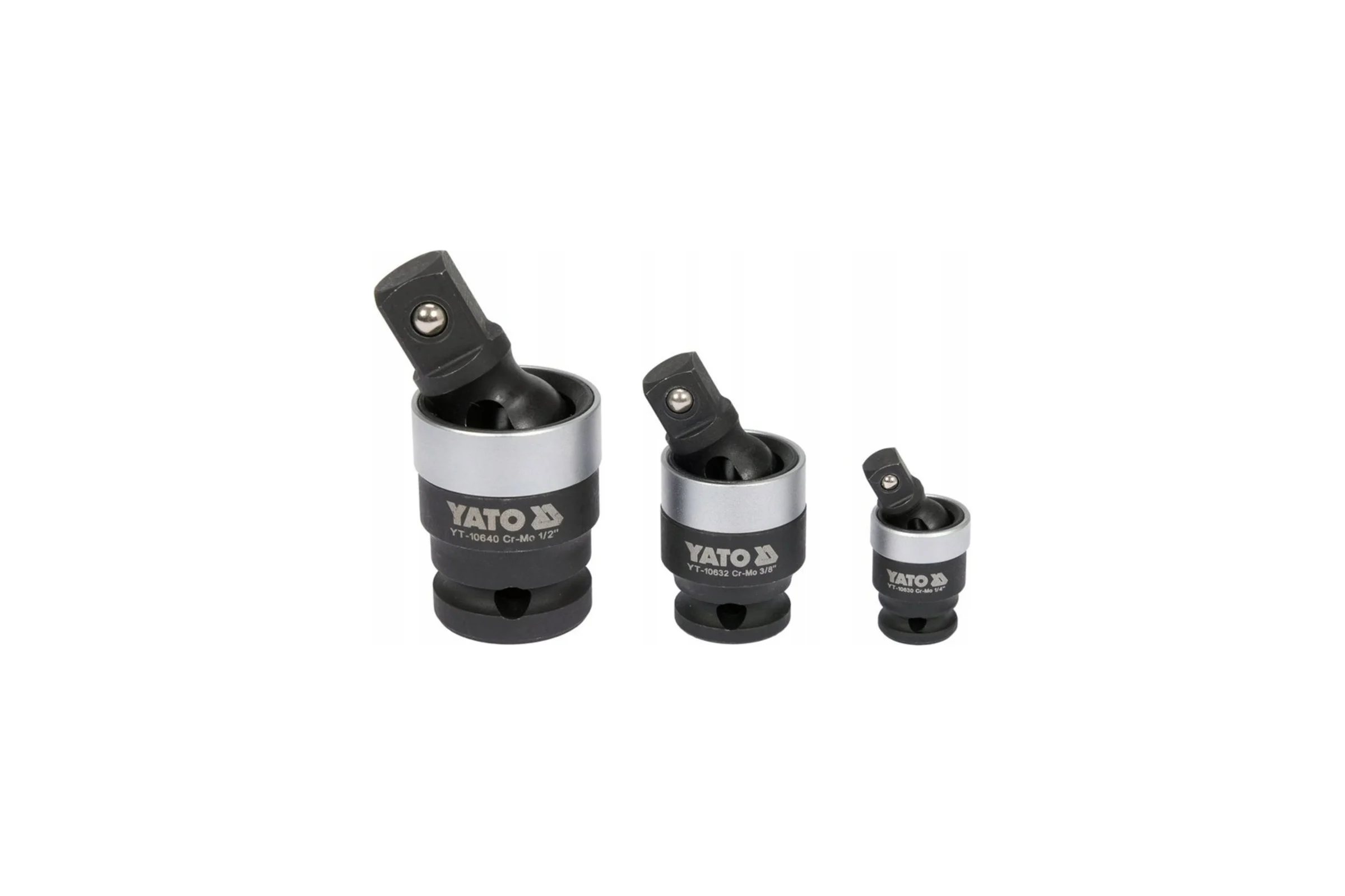 Набор карданов ударных 1/4", 3/8", 1/2" YATO YT-10642