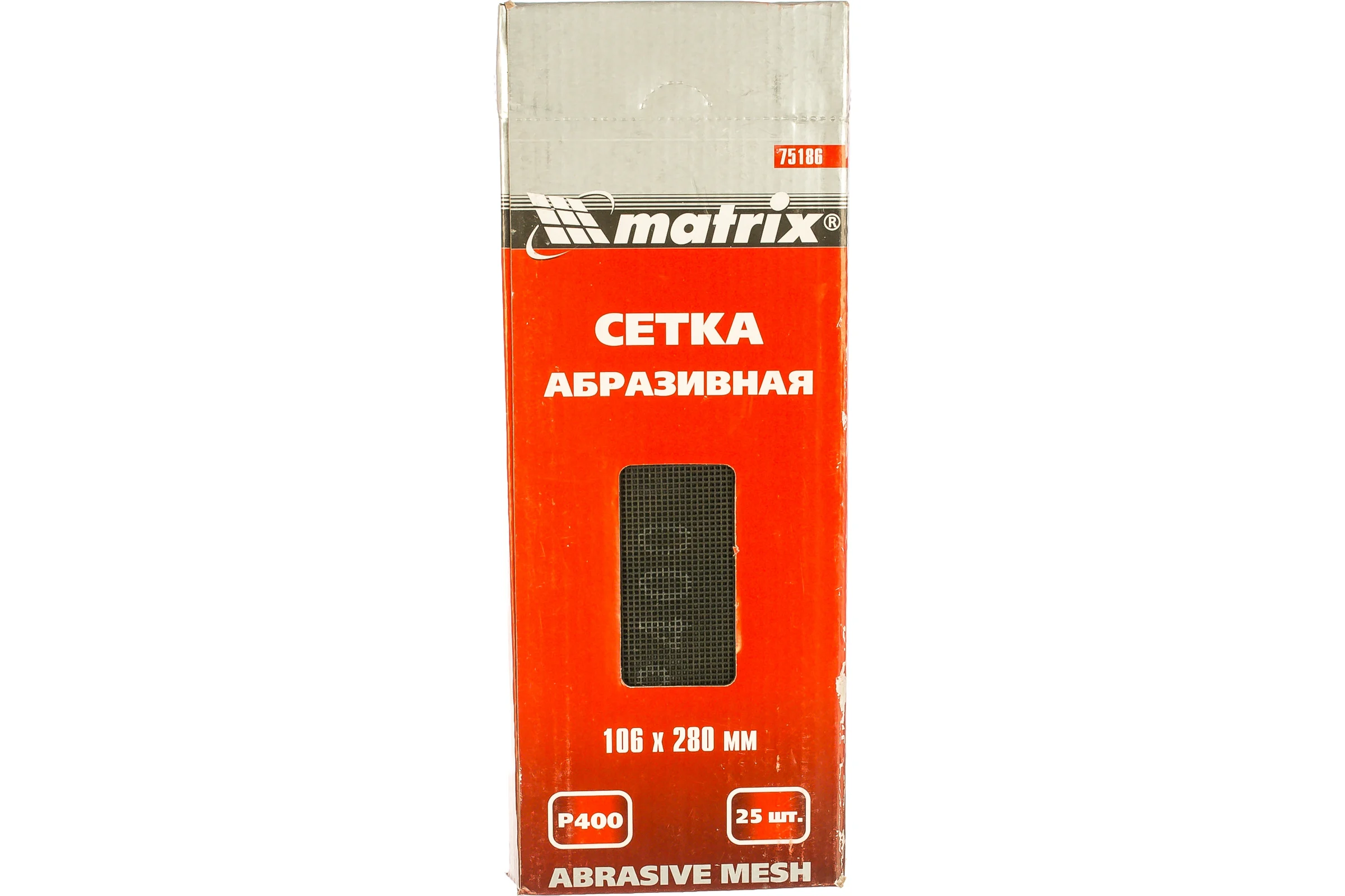 Сетка абразивная MASTER (25 шт; 106х280 мм; P400) MATRIX 75186