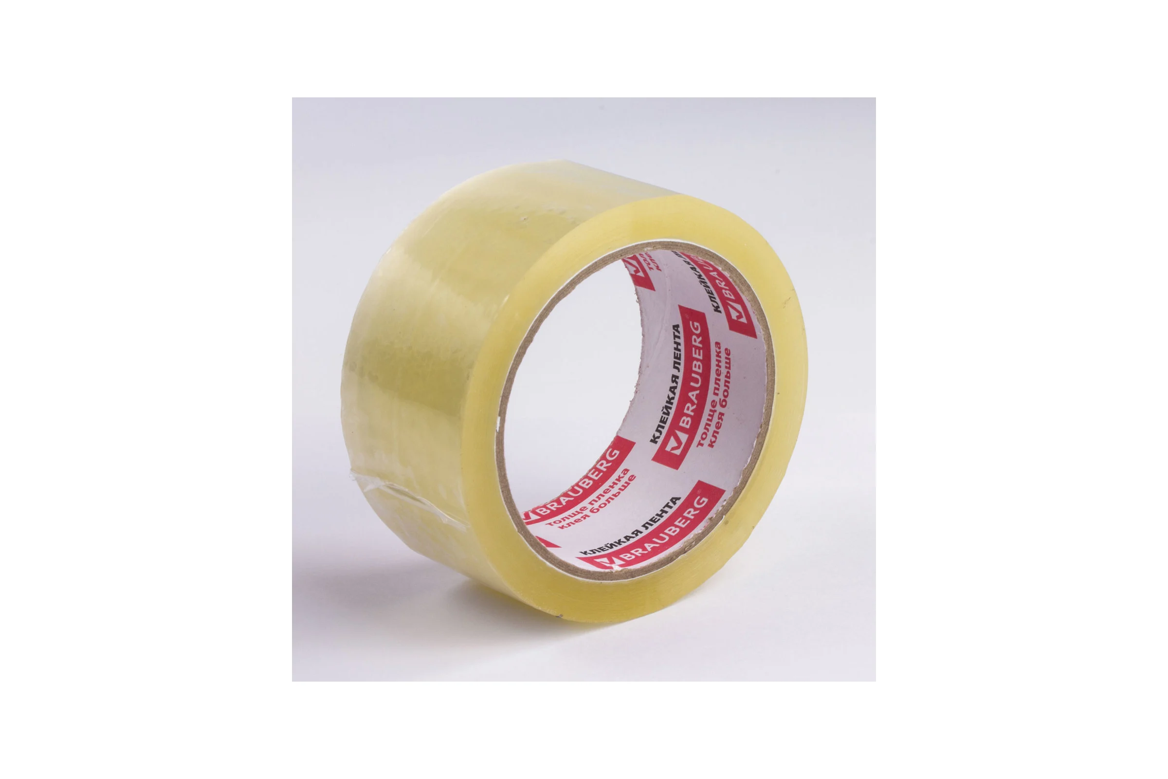 Клейкие ленты BRAUBERG 48 мм х 60 м, упаковочные, комплект 6 шт., прозрачные, 440071
