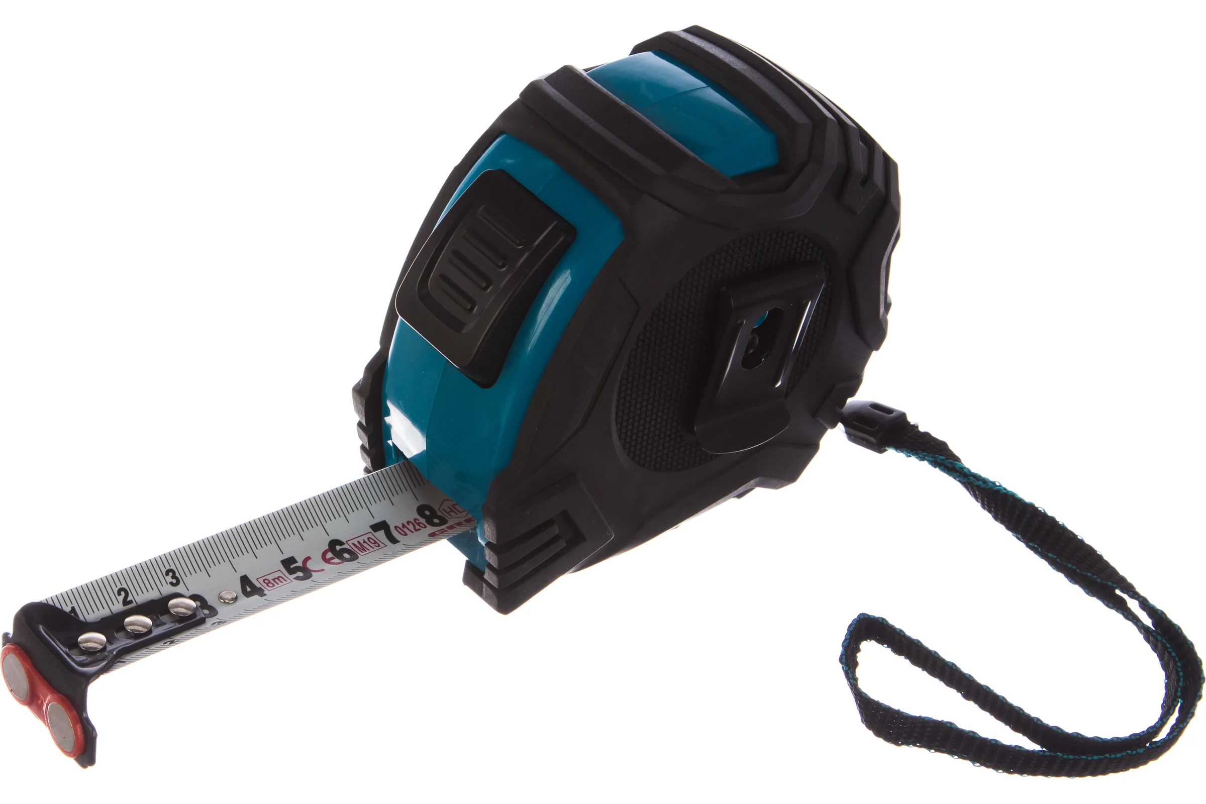 Рулетка Magnetisch, 8 м х 25 мм обрезиненный корпус GROSS 32573