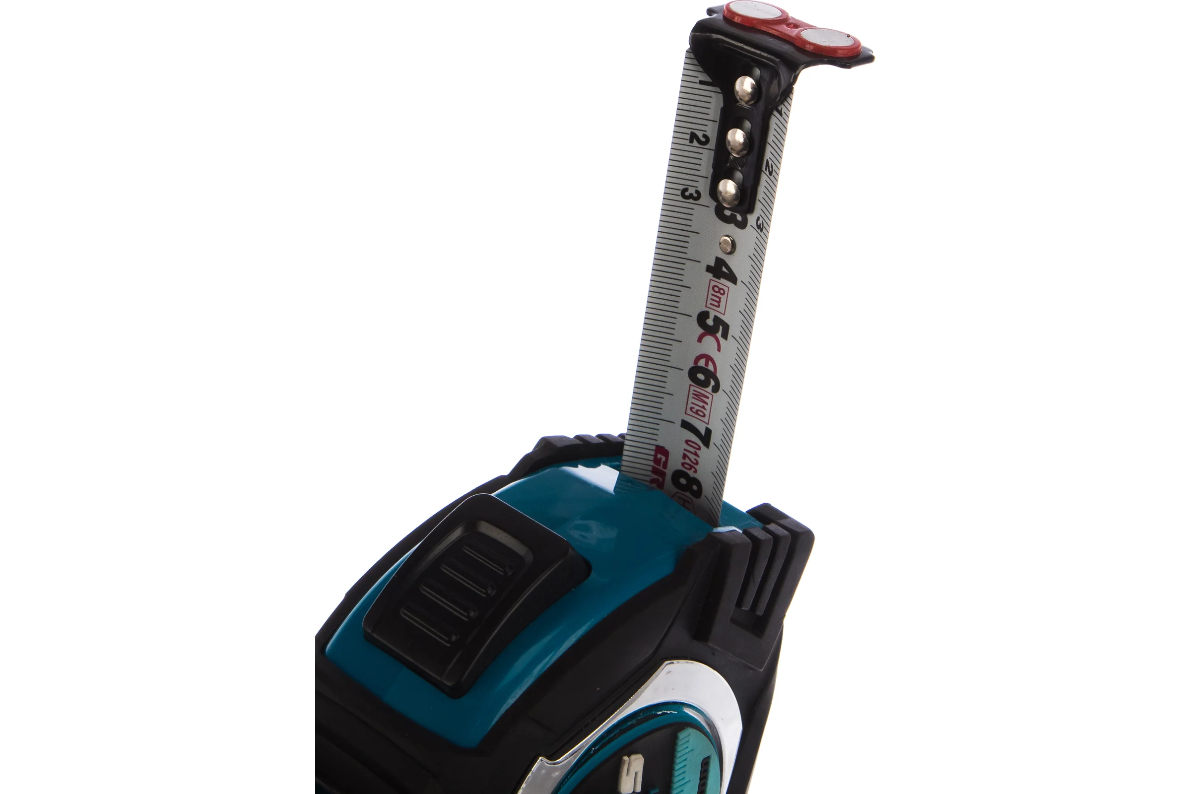 Рулетка Magnetisch, 8 м х 25 мм обрезиненный корпус GROSS 32573