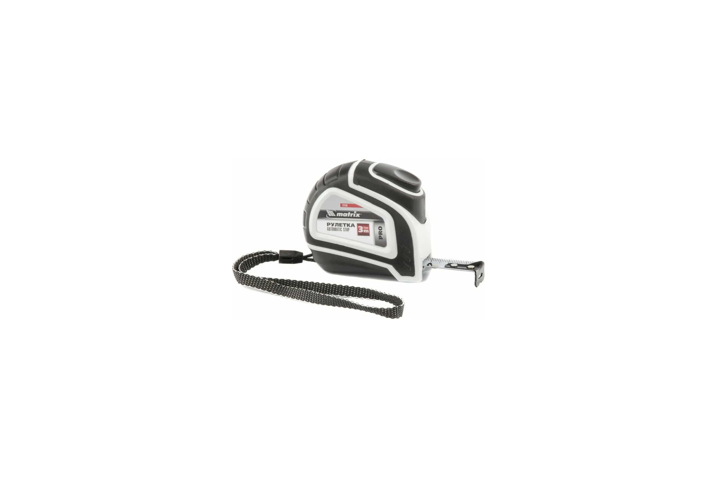 Рулетка MATRIX Autostop 3 м х 16 мм 32550