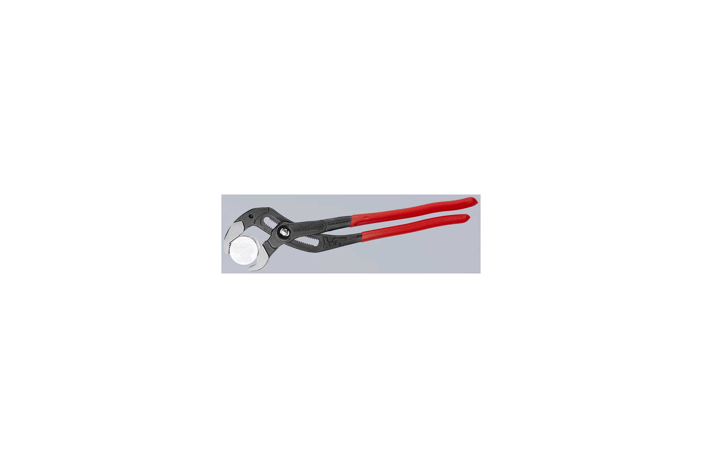 Переставные клещи Knipex sb зев 90 мм, длина 400 мм, фосфатированные, обливные ручки KN-8701400SB