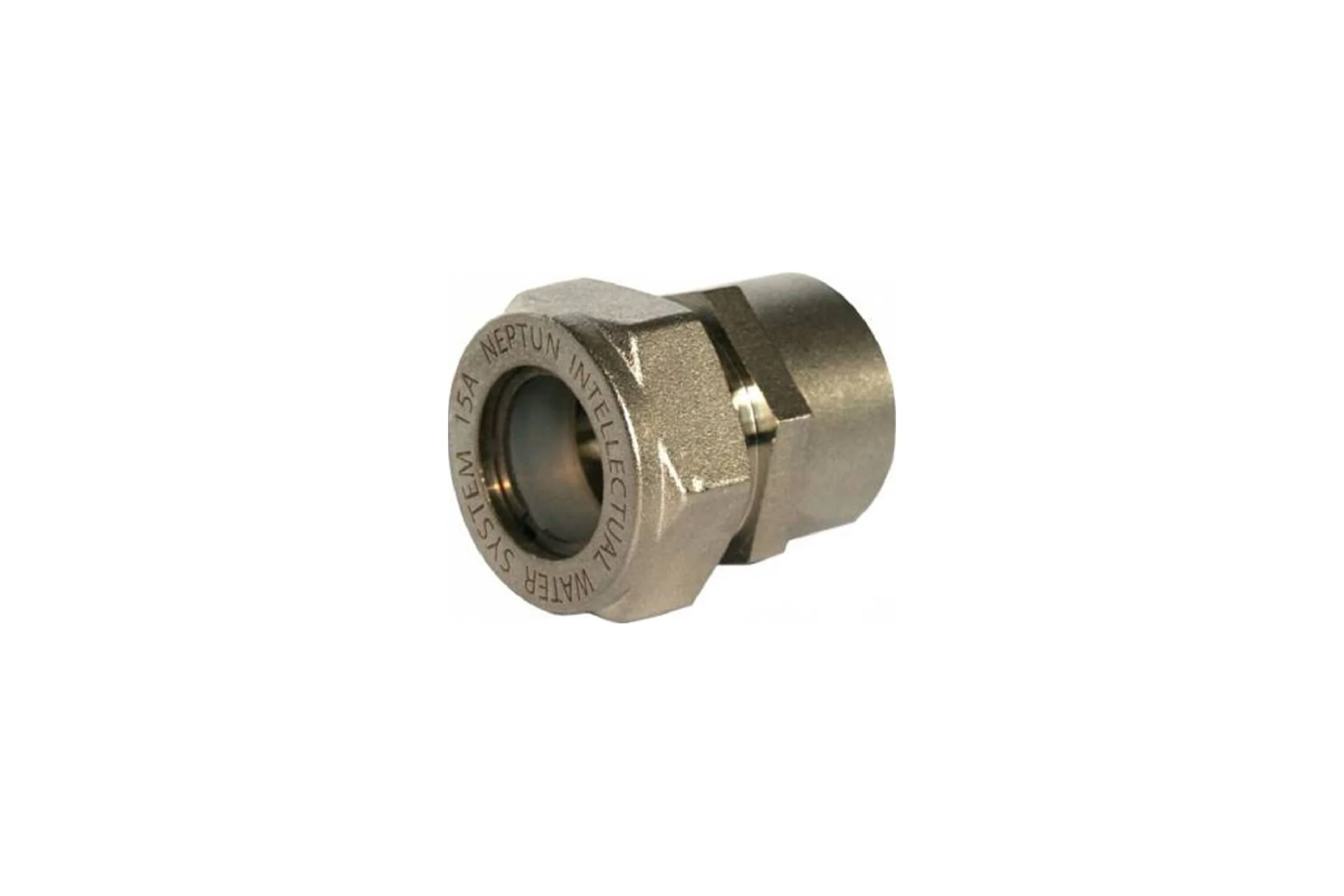 Никелированная муфта TIM 15 - 1/2 вн резьба 771321