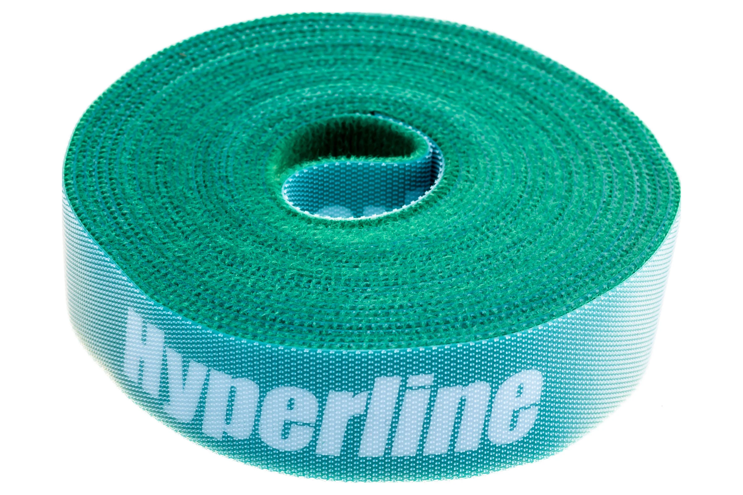 Лента (липучка) в рулоне Hyperline WASNR-5x25-GN ширина 25 мм, длина 5 м, зеленая 401695