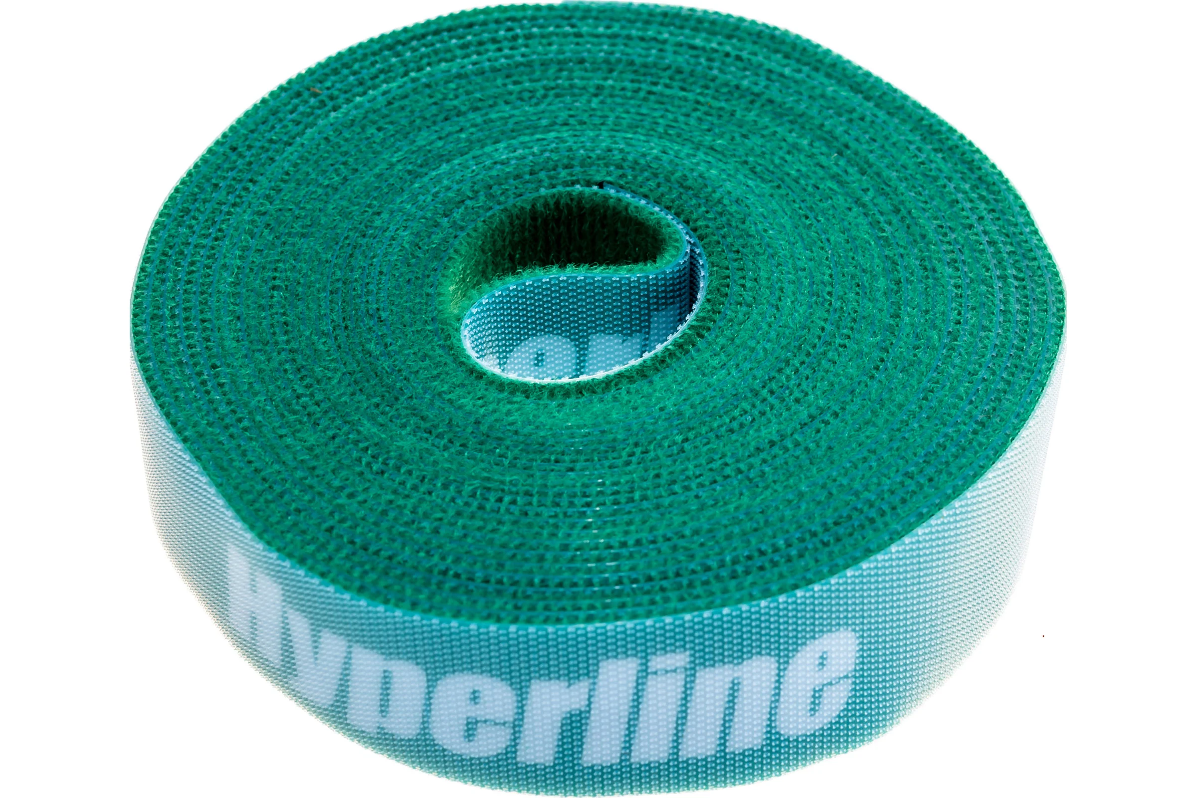 Лента (липучка) в рулоне Hyperline WASNR-5x25-GN ширина 25 мм, длина 5 м, зеленая 401695