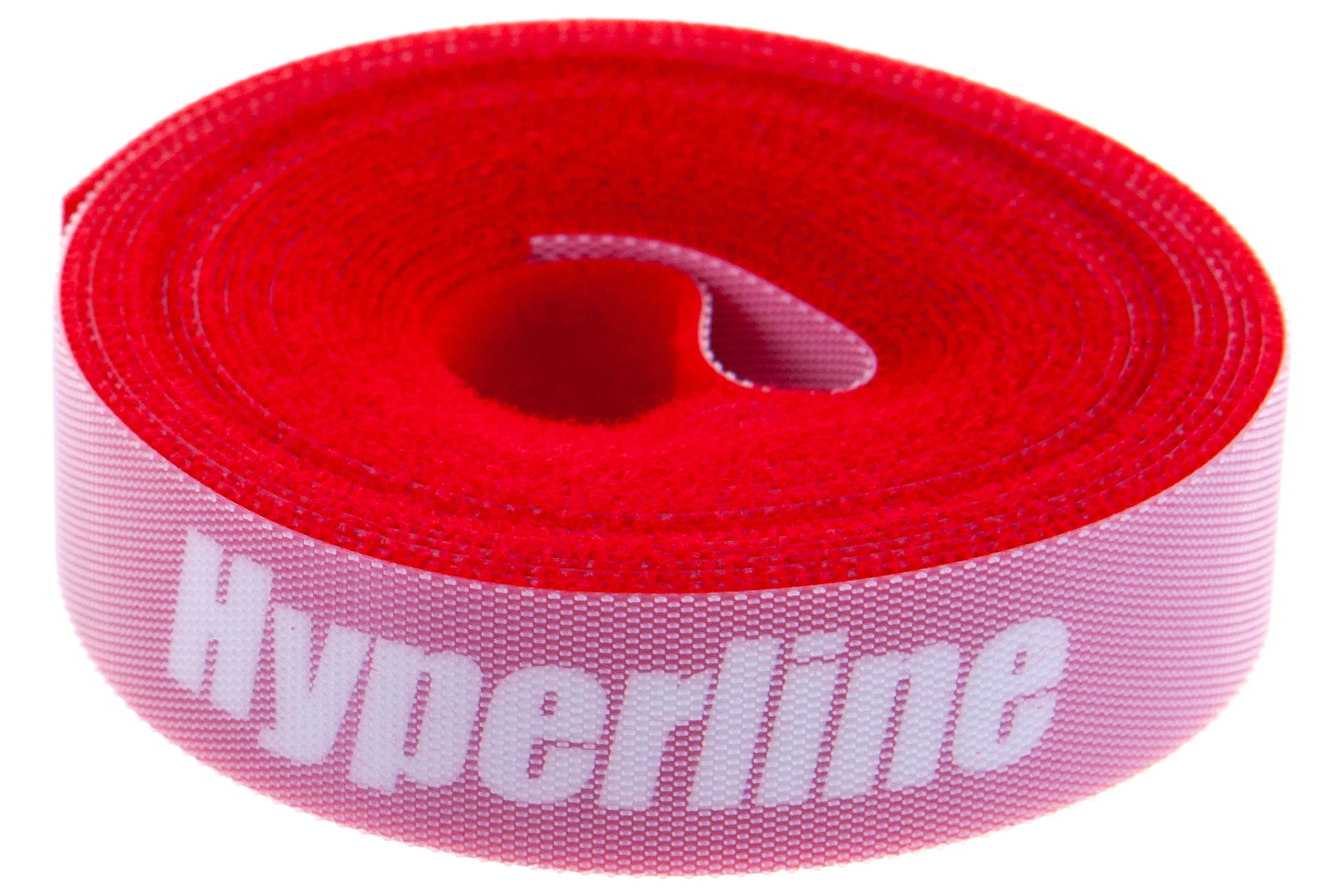 Лента (липучка) в рулоне Hyperline WASNR-5x25-RD ширина 25 мм, длина 5 м, красная 401696