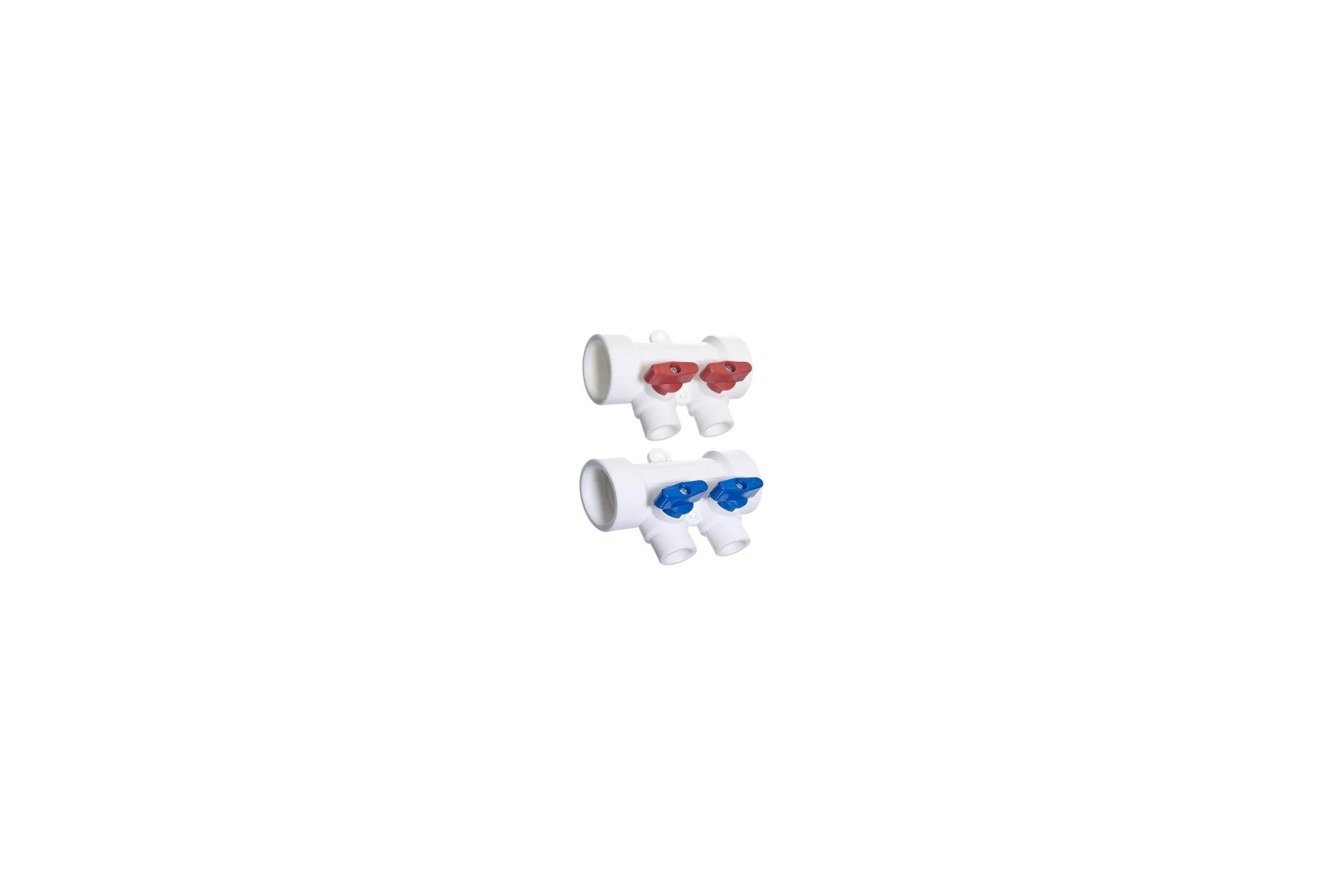 Коллектор AQUALINK PP-R с шаровыми кранами 32x20 2 выхода 03782