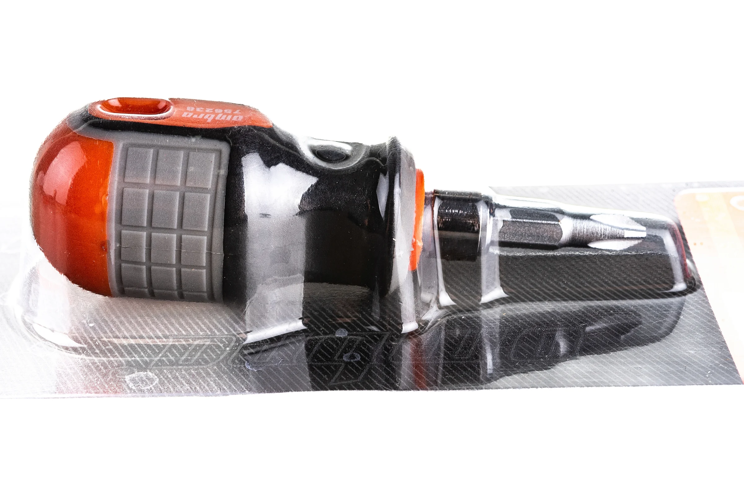 Стержневая двусторонняя отвертка Ombra ROUND GRIP РН2,SL6x38 мм 756238 55773