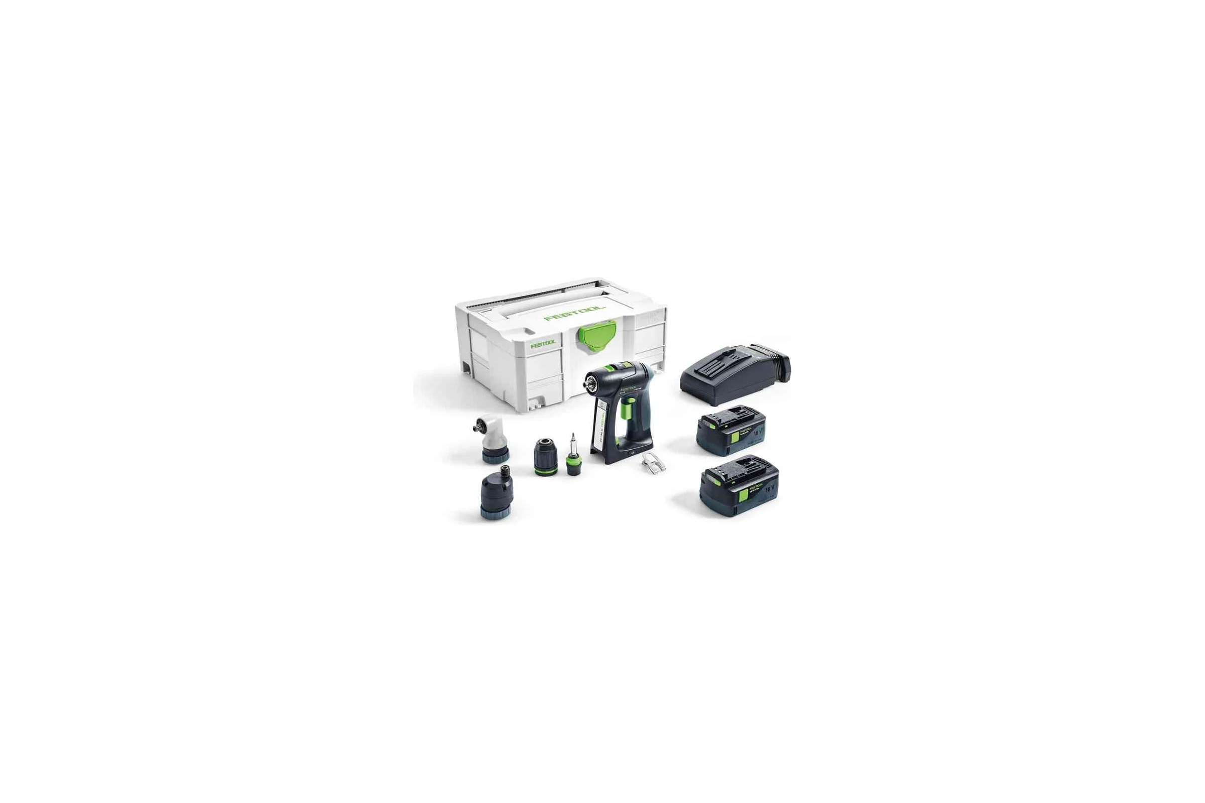 Аккумуляторная дрель-шуруповёрт FESTOOL C 18 LI 5.2-Set 575672